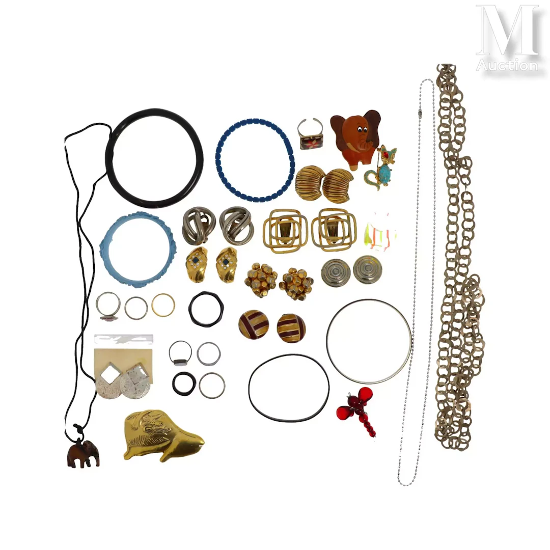Lot de bijoux fantaisie
