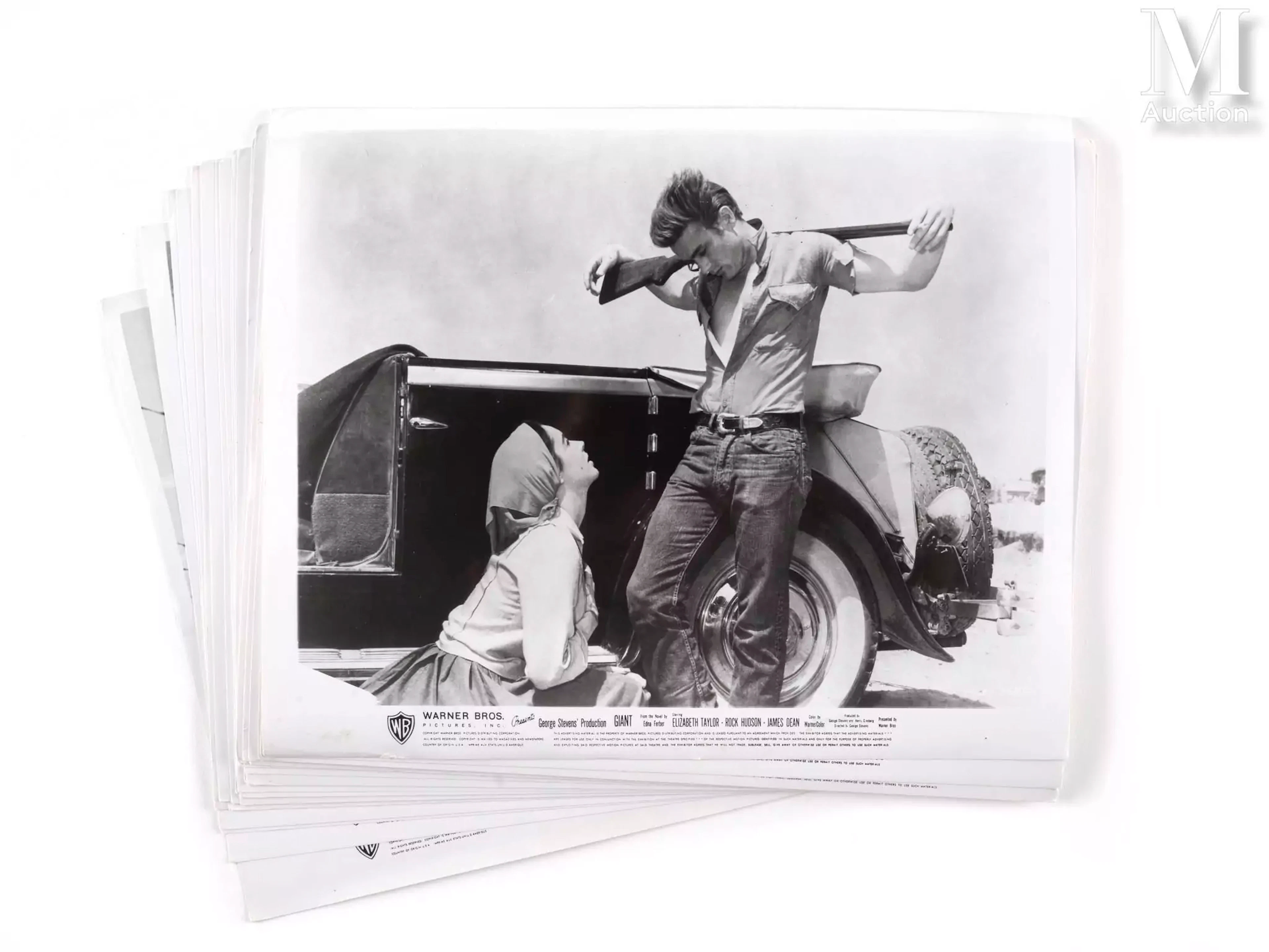 James DEAN Dans le film GIANT de George Stevens, 1956