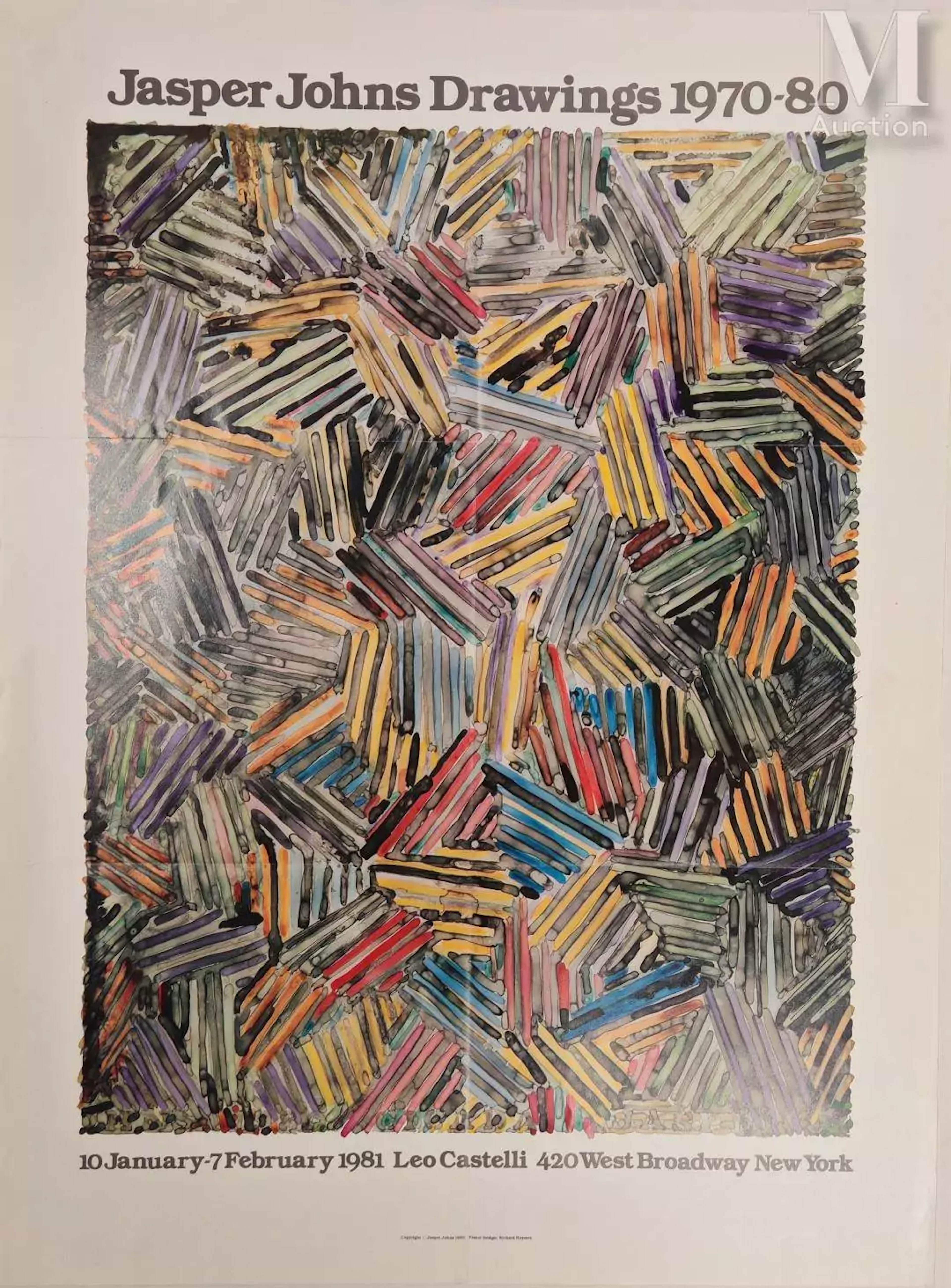 Jasper JOHNS (1930), d’après Drawings 1970-80