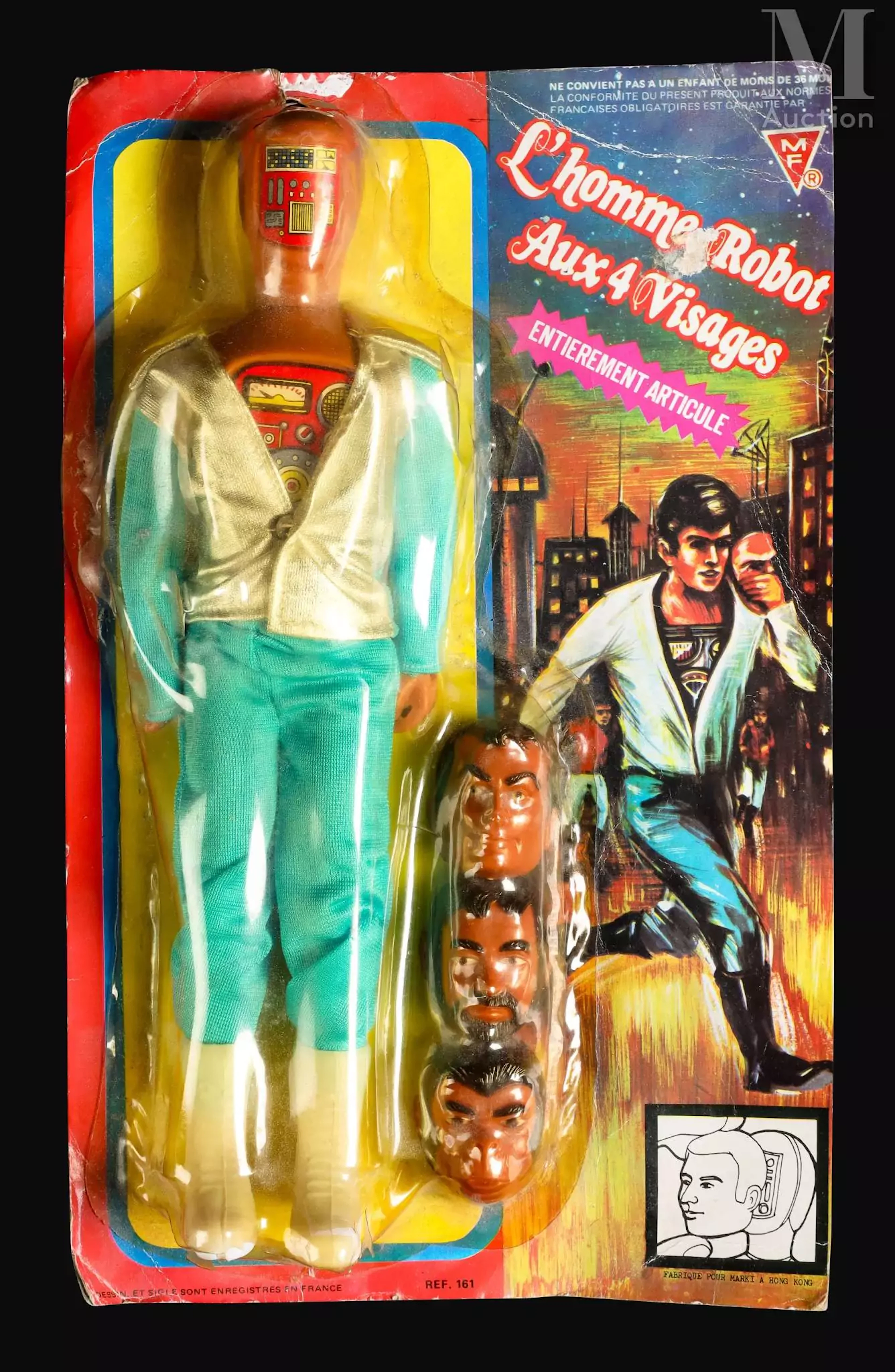 VINTAGE TOYS BLISTER : Bootleg de l'homme qui valait 3 milliards -