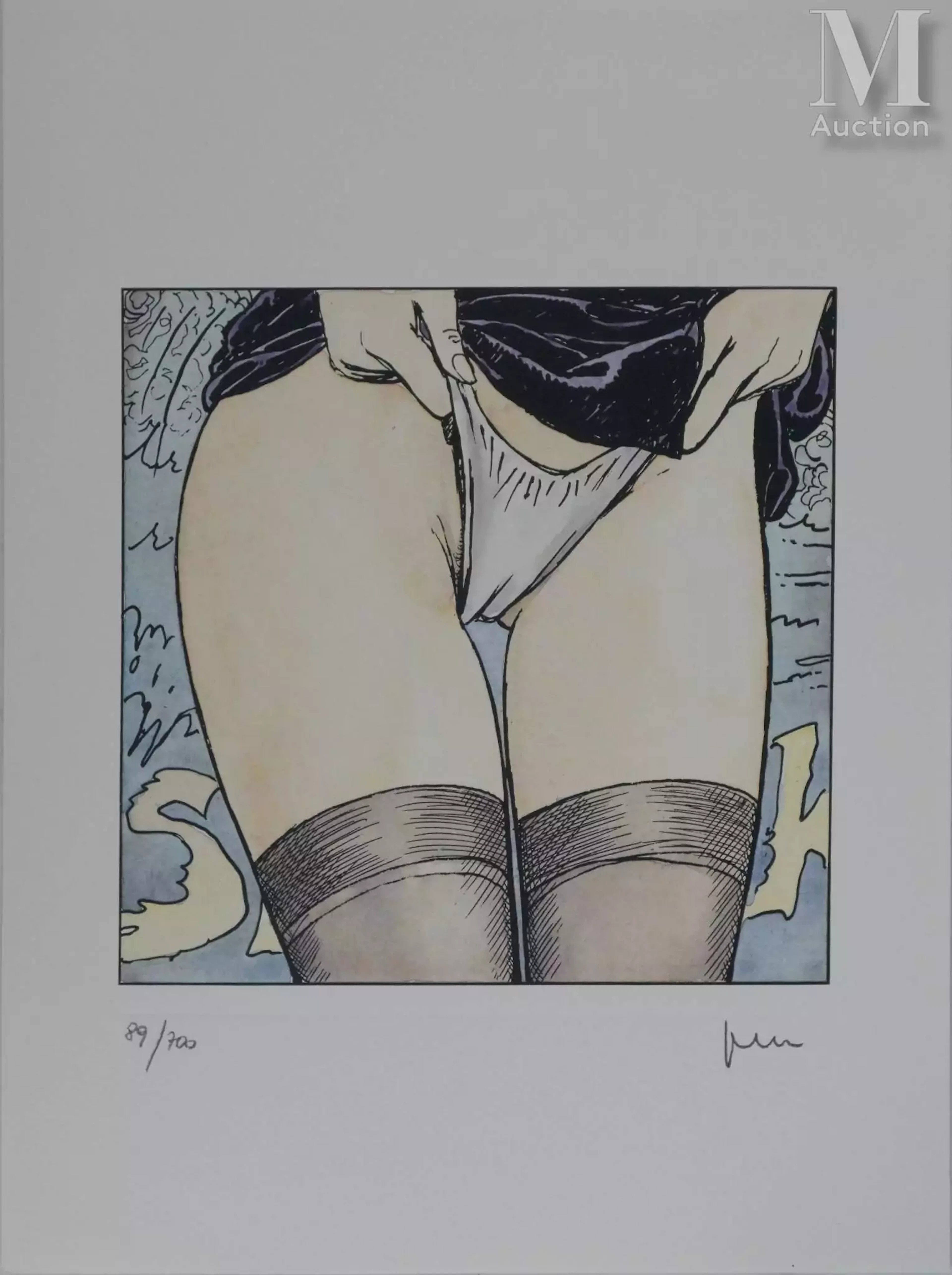 MANARA Milo Le déclic, Sous la soie, 1992