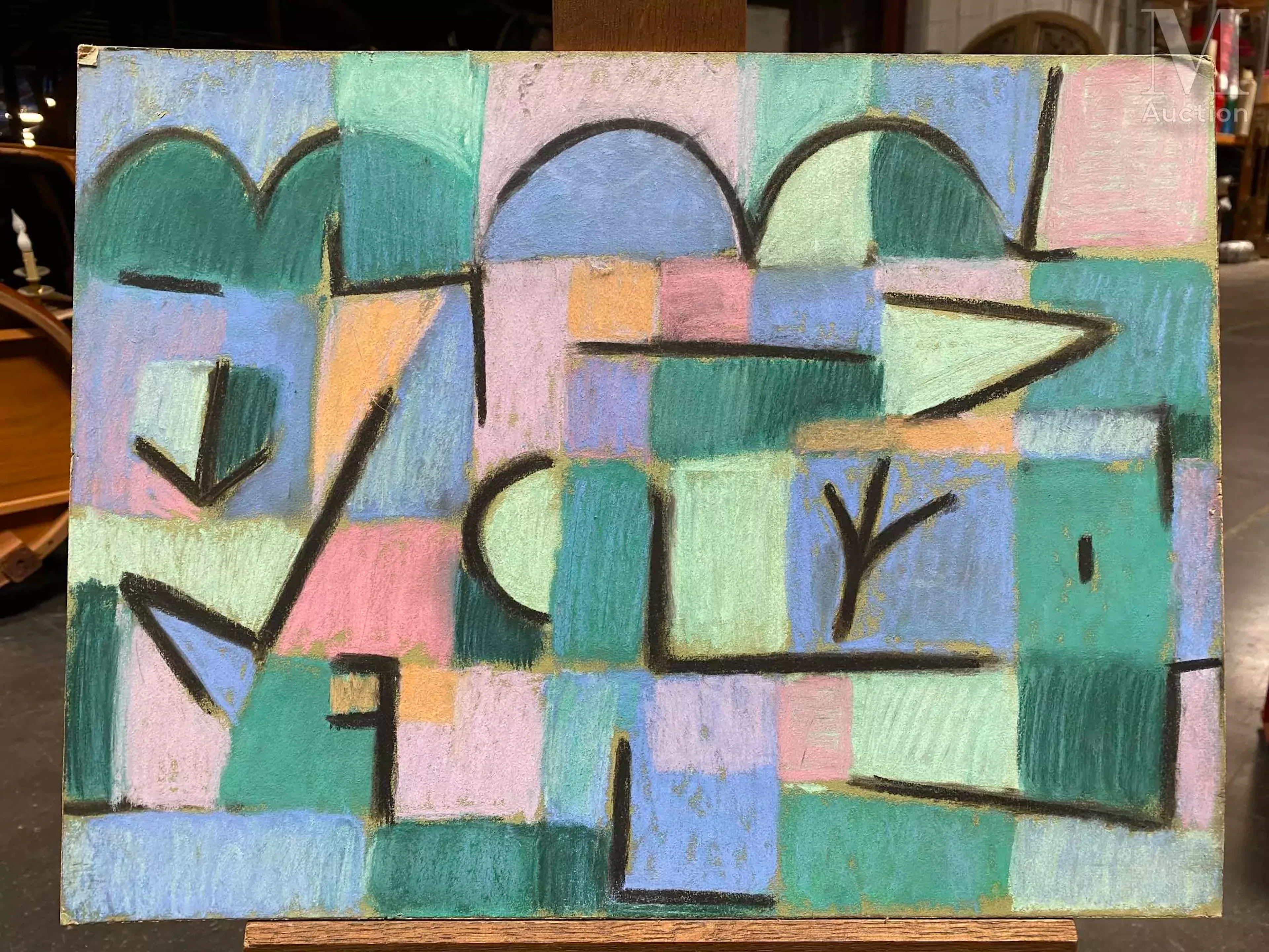 Dans le goût / copie de Paul KLEE Paysage
