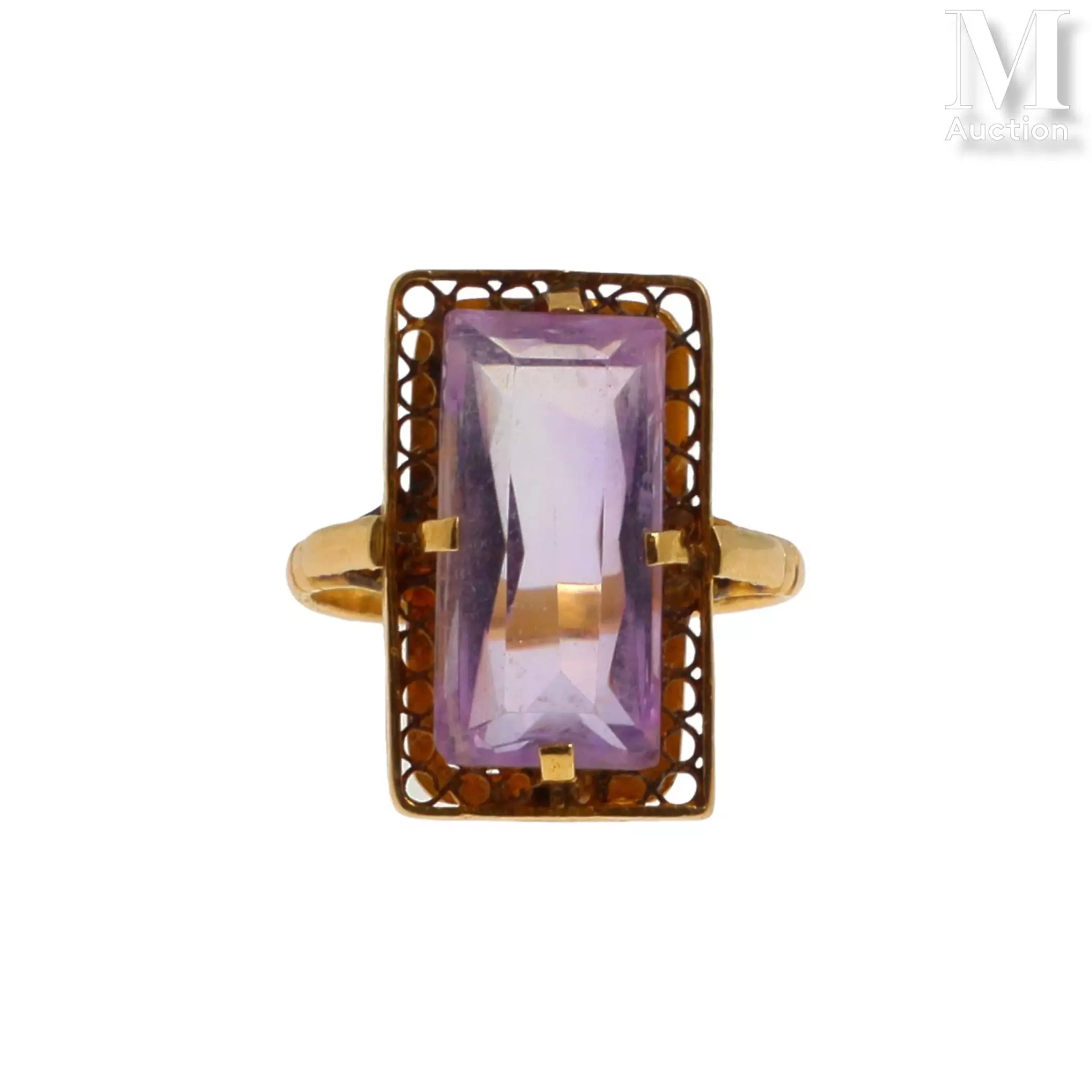 Bague améthyste