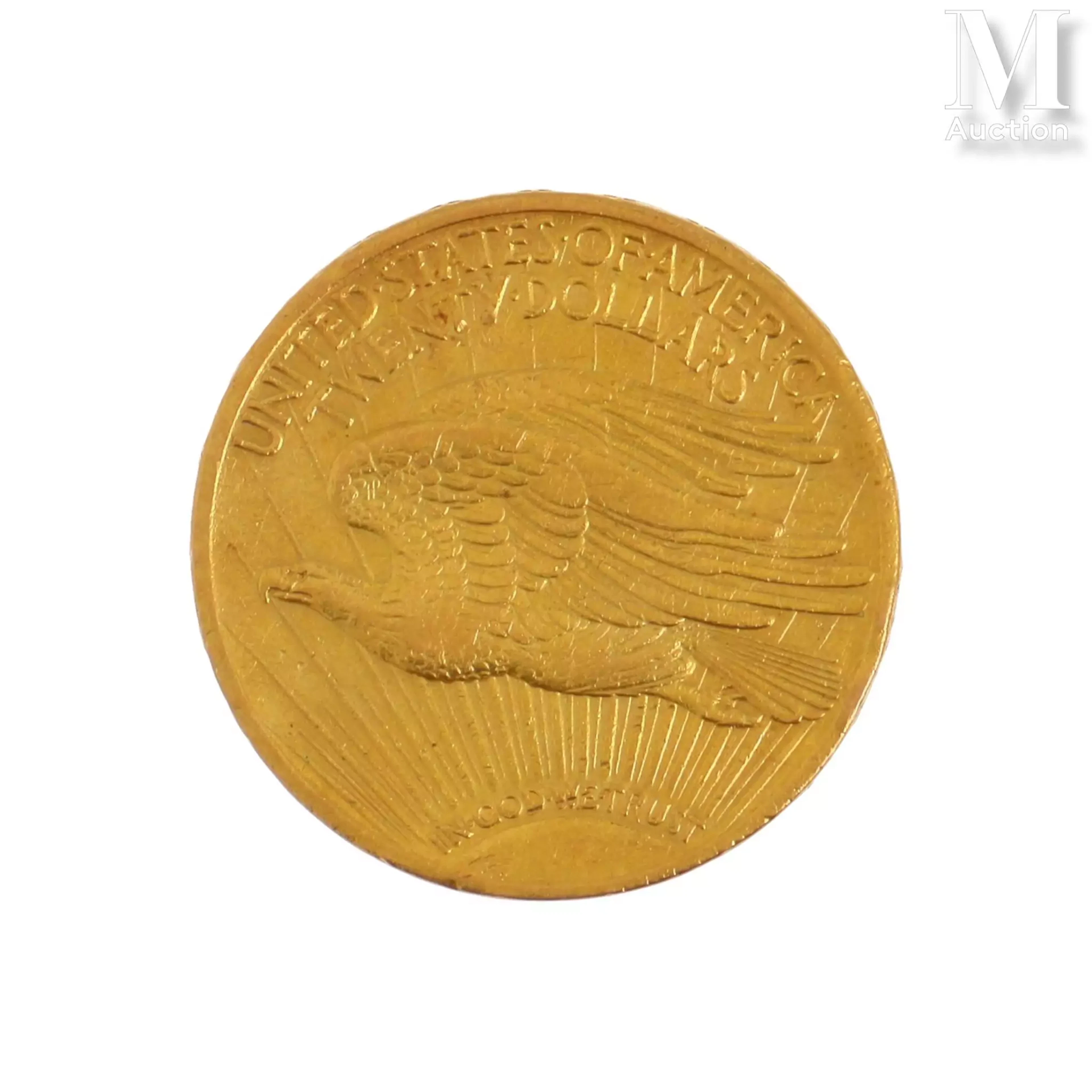 Pièce 20 dollars or