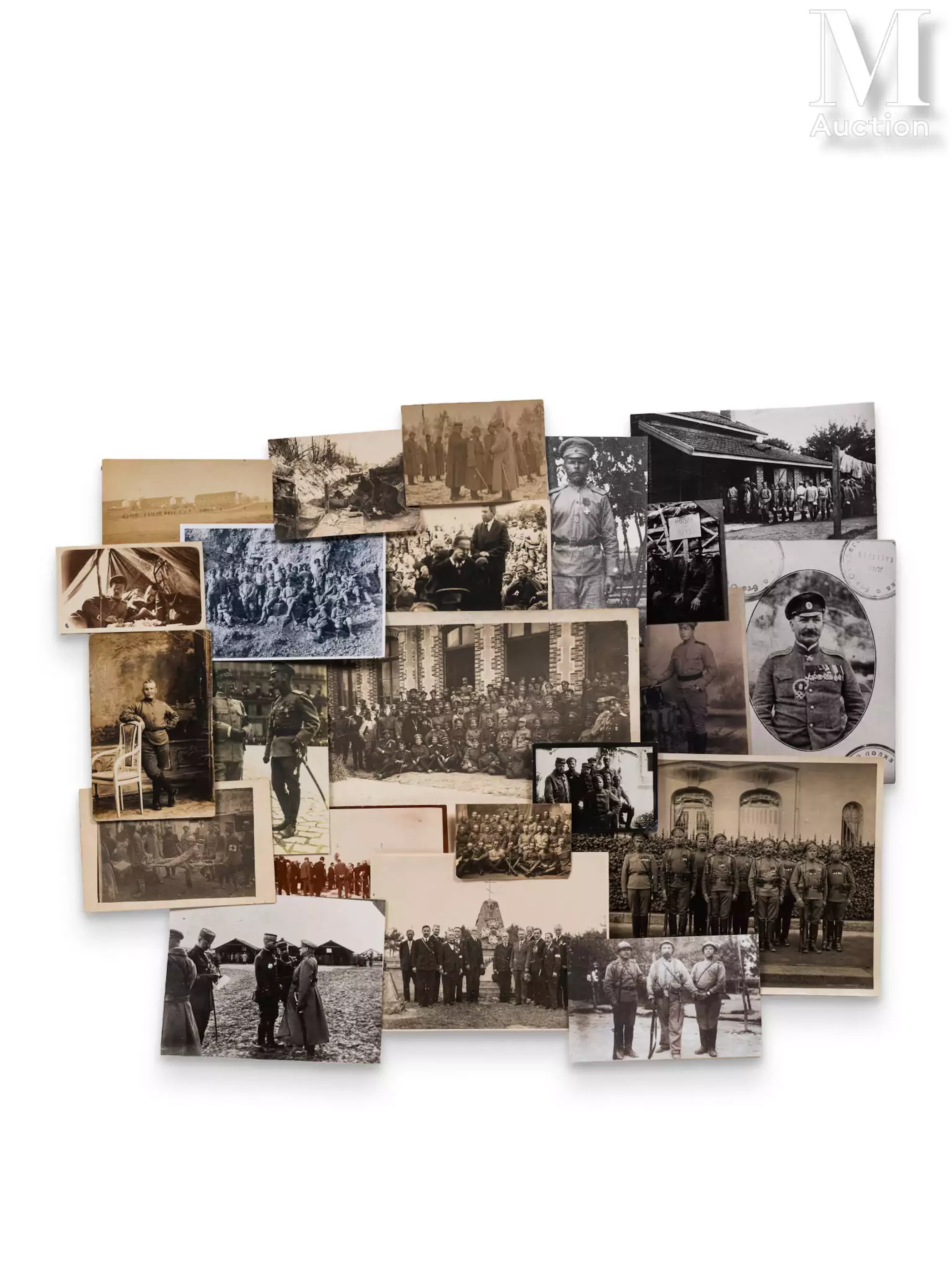 Lot d’environ 20 tirages photographiques argentiques