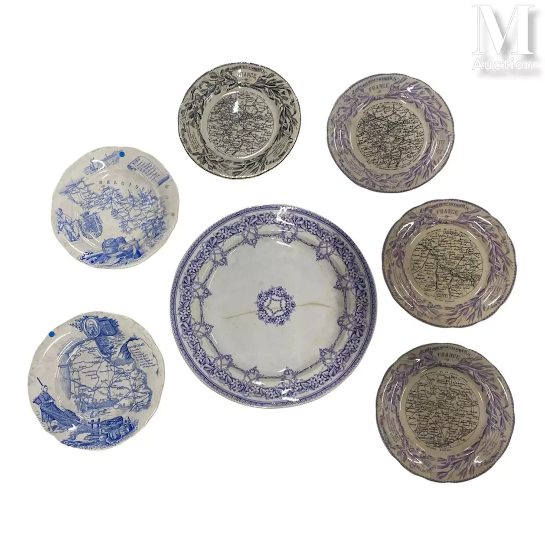 Lot d'assiettes