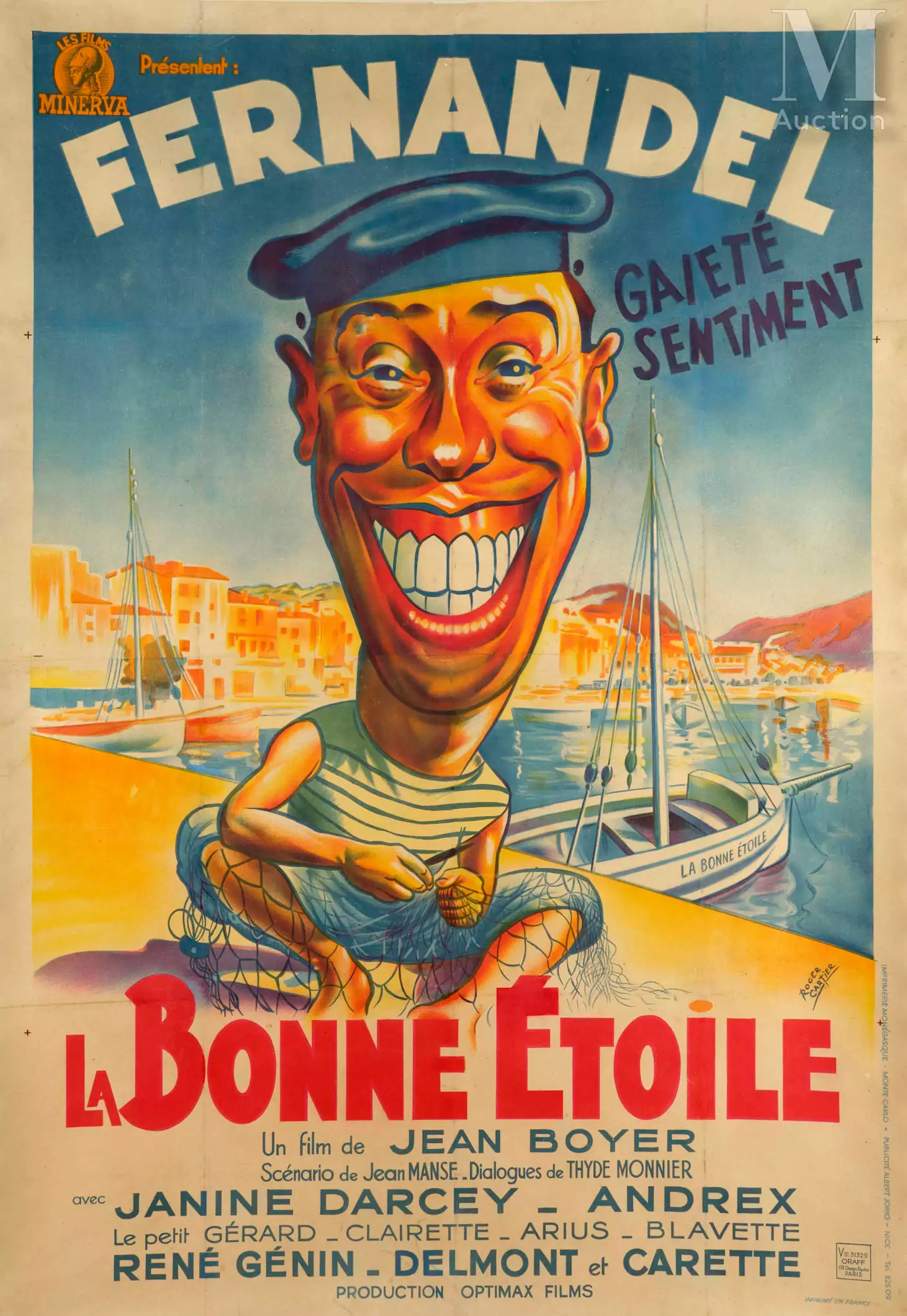 LA BONNE ÉTOILE Trois affiches