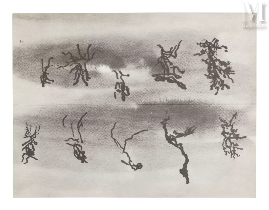 Henri MICHAUX (1899-1984) Figure libre