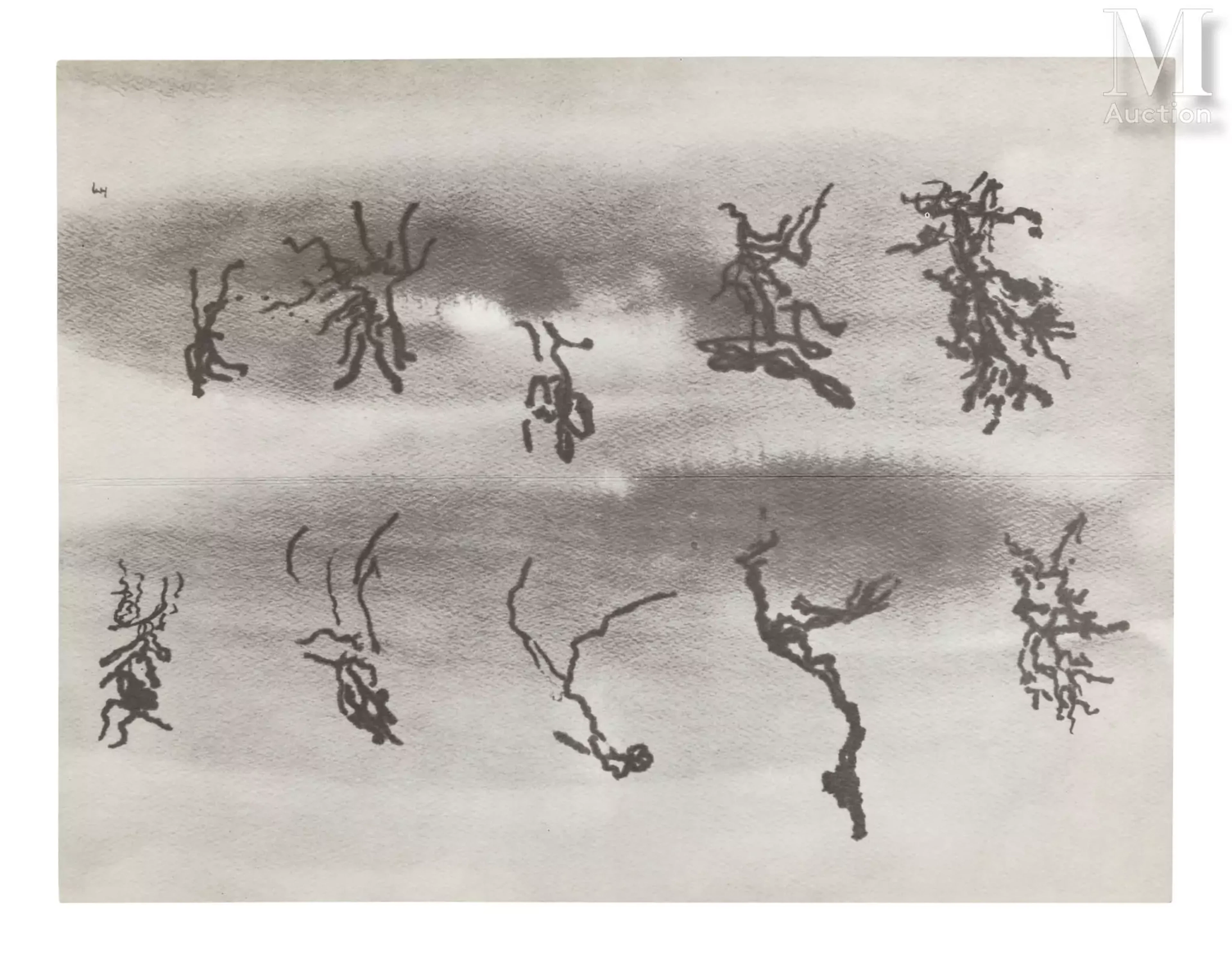 Henri MICHAUX (1899-1984) Figure libre