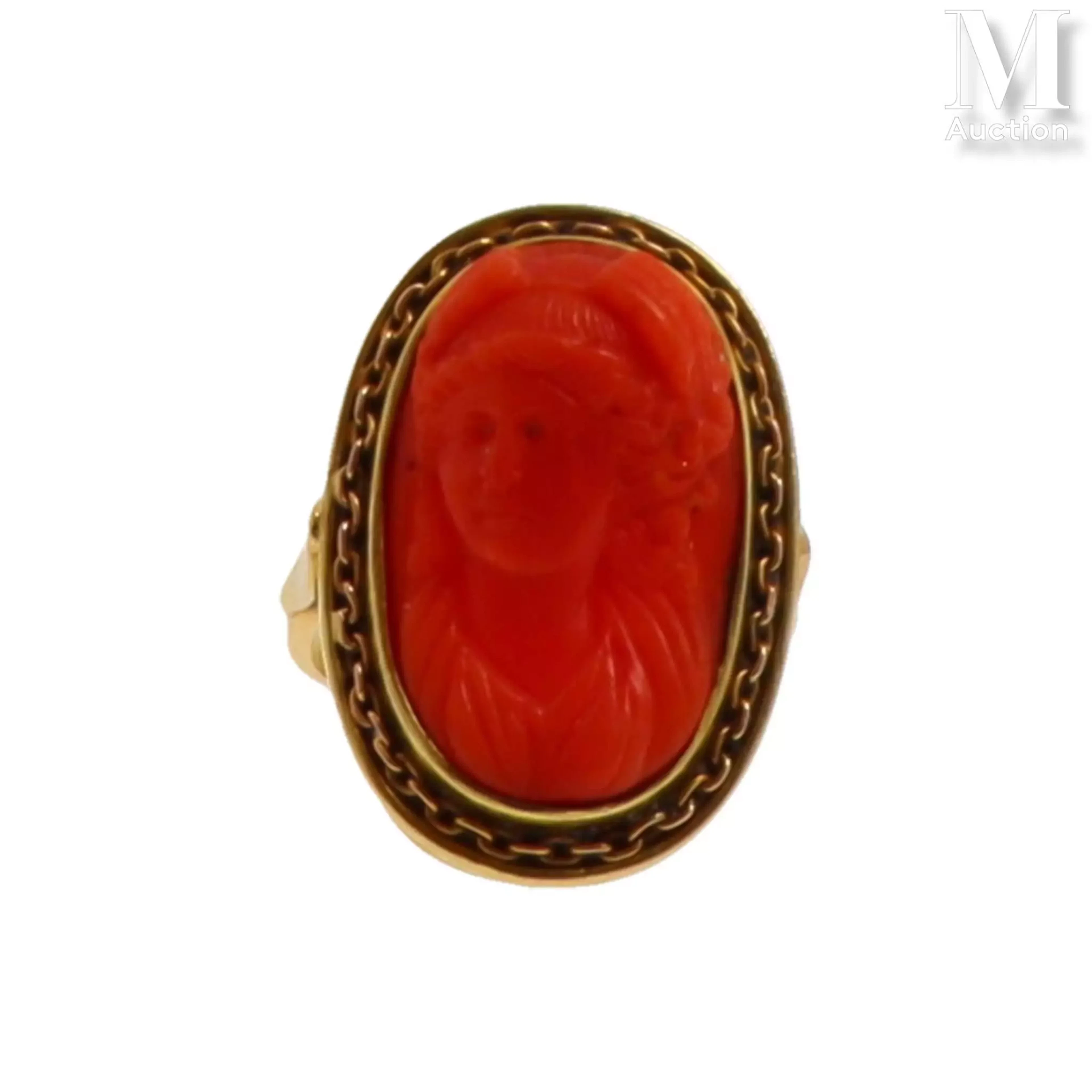 Bague camée