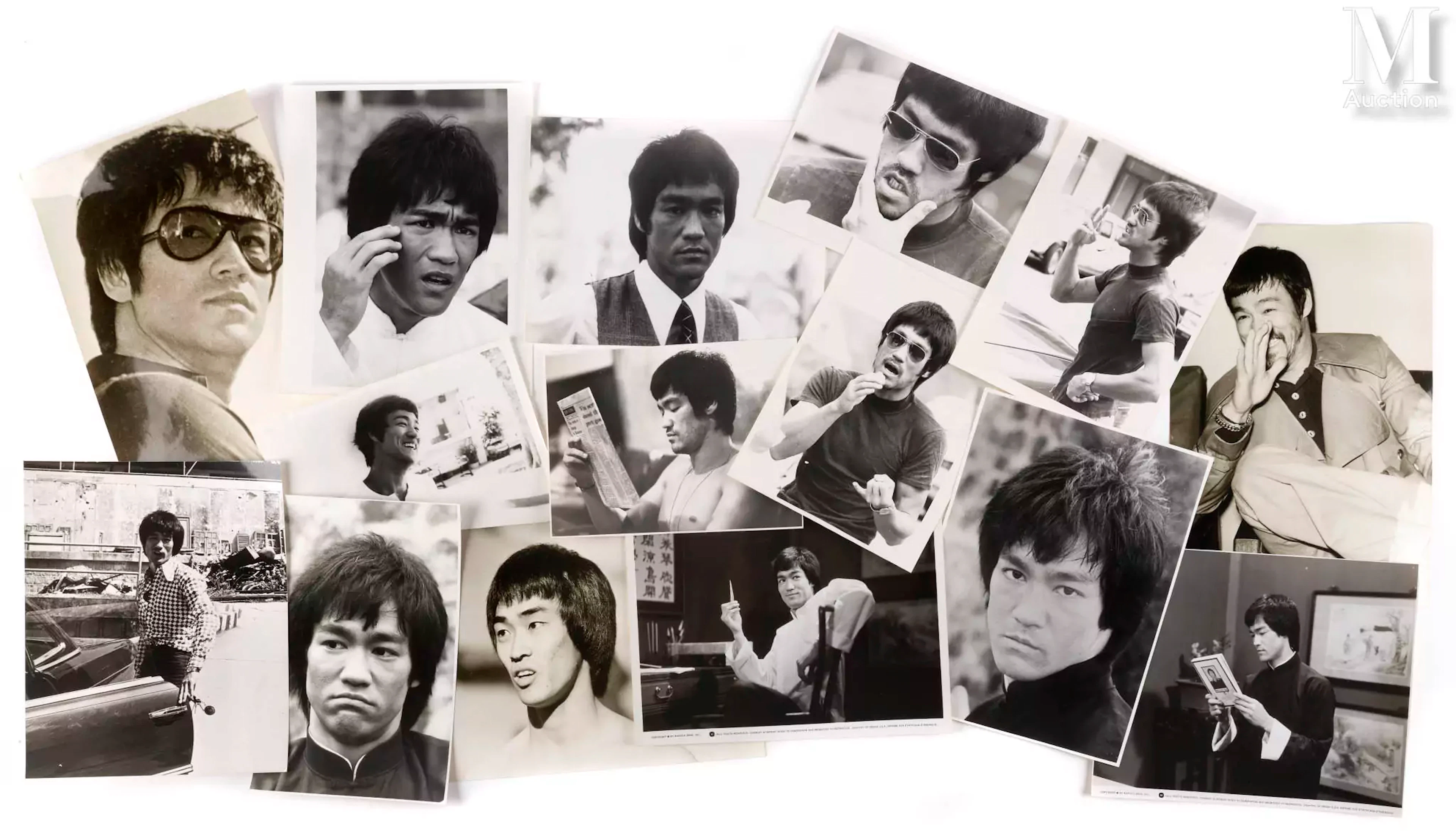 Bruce LEE Portraits dans la vie quotidienne