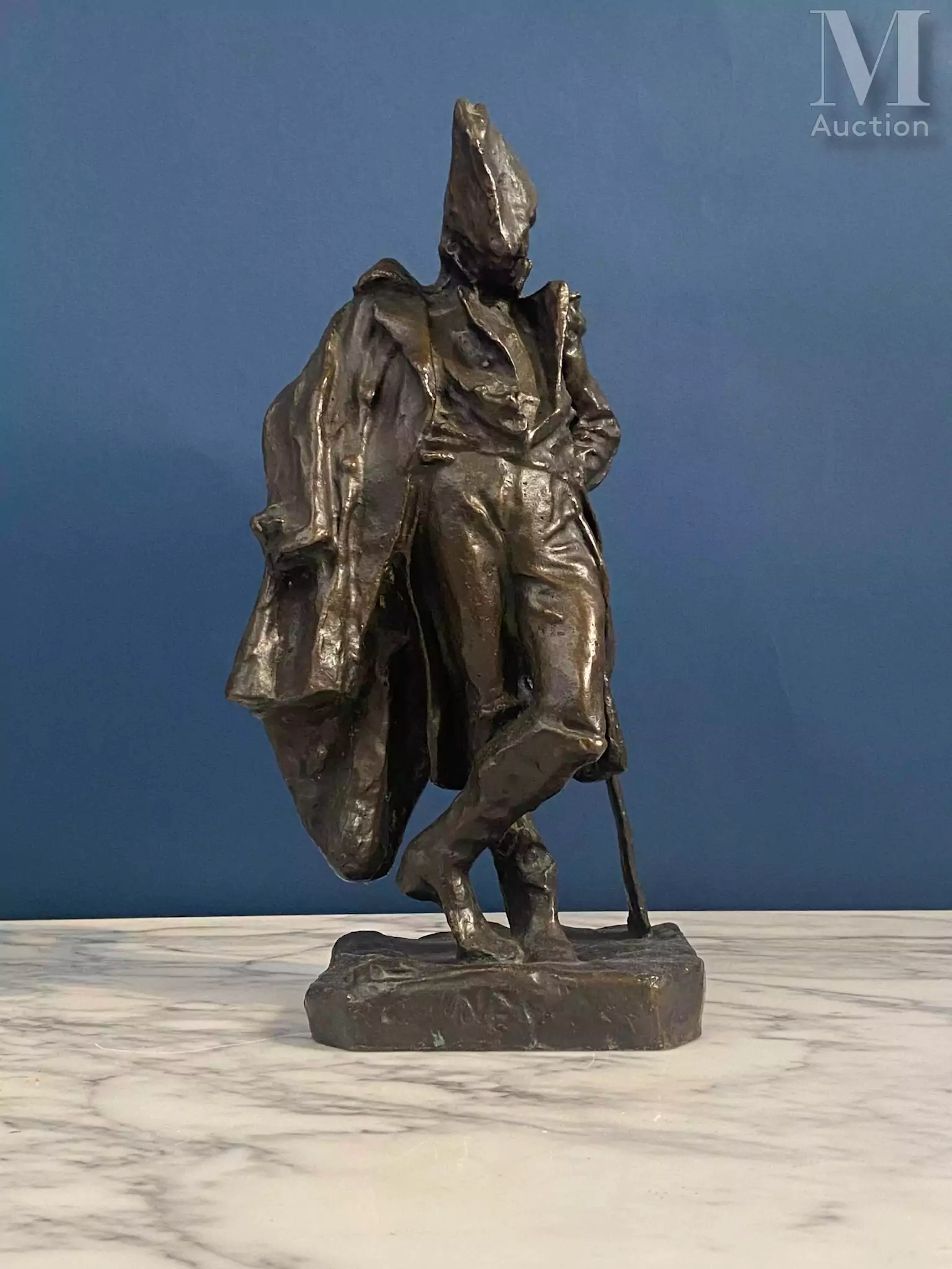 Giuseppe Domenico GRANDI (1843-1891/94), d'après Le maréchal Ney en pieds