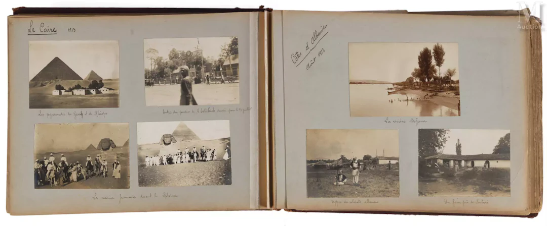 PREEMPTION - Album amateur d’un officier naval à bord du Bruix 1912-1918