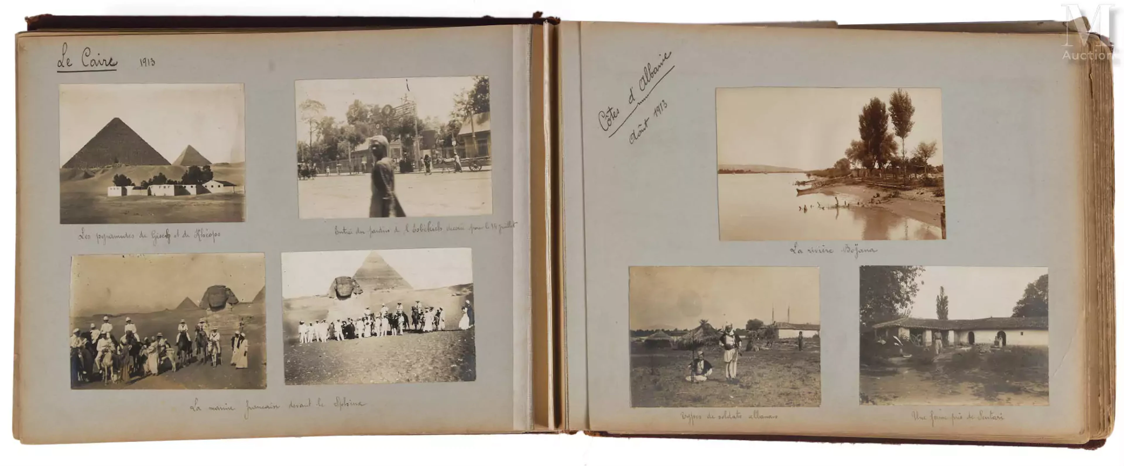 PREEMPTION - Album amateur d’un officier naval à bord du Bruix 1912-1918