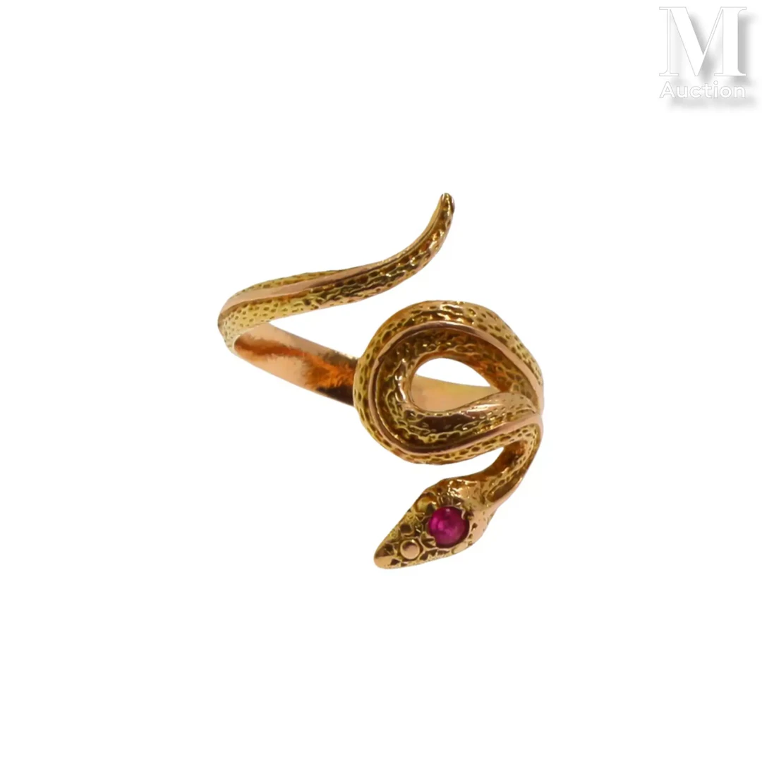 Bague serpent