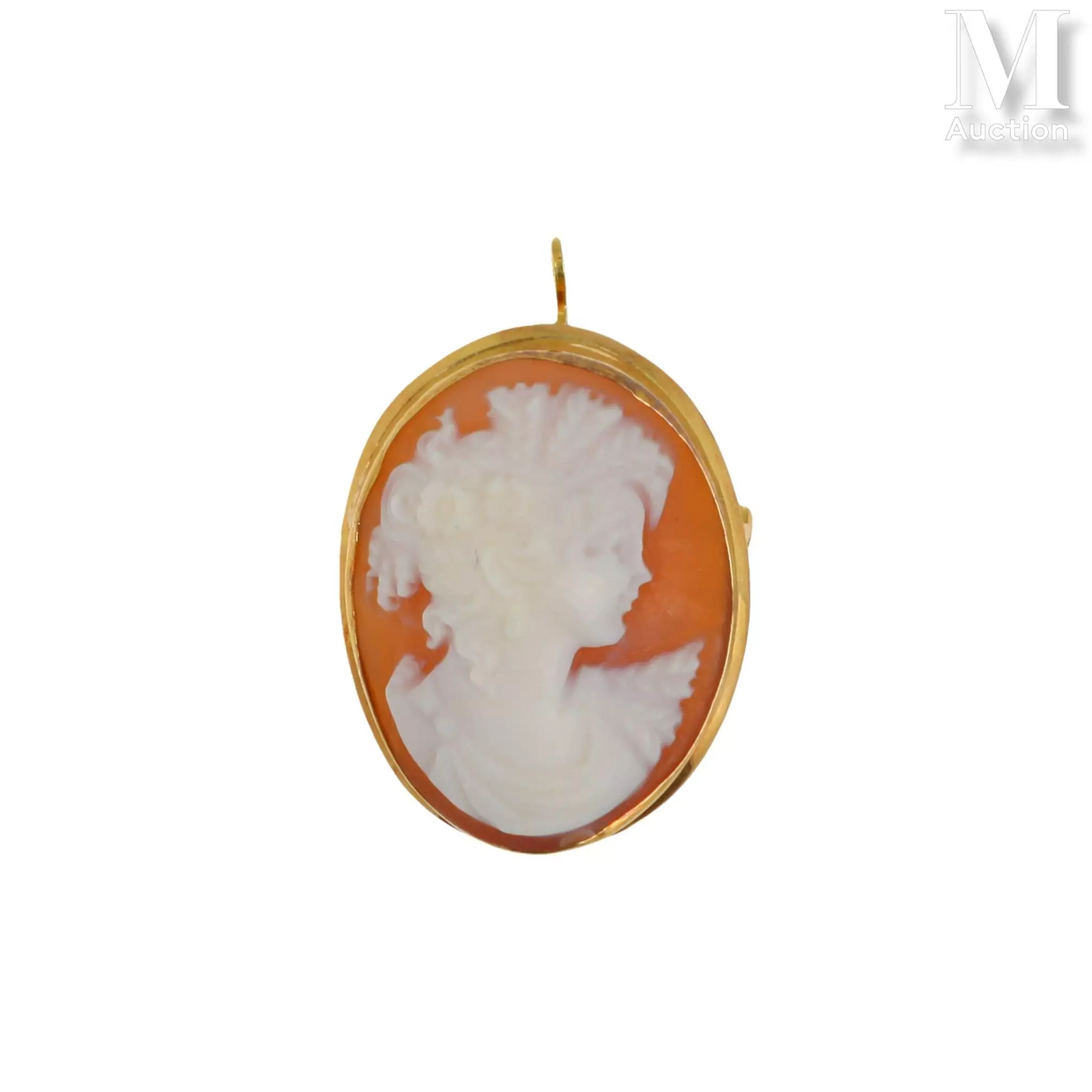 Broche camée