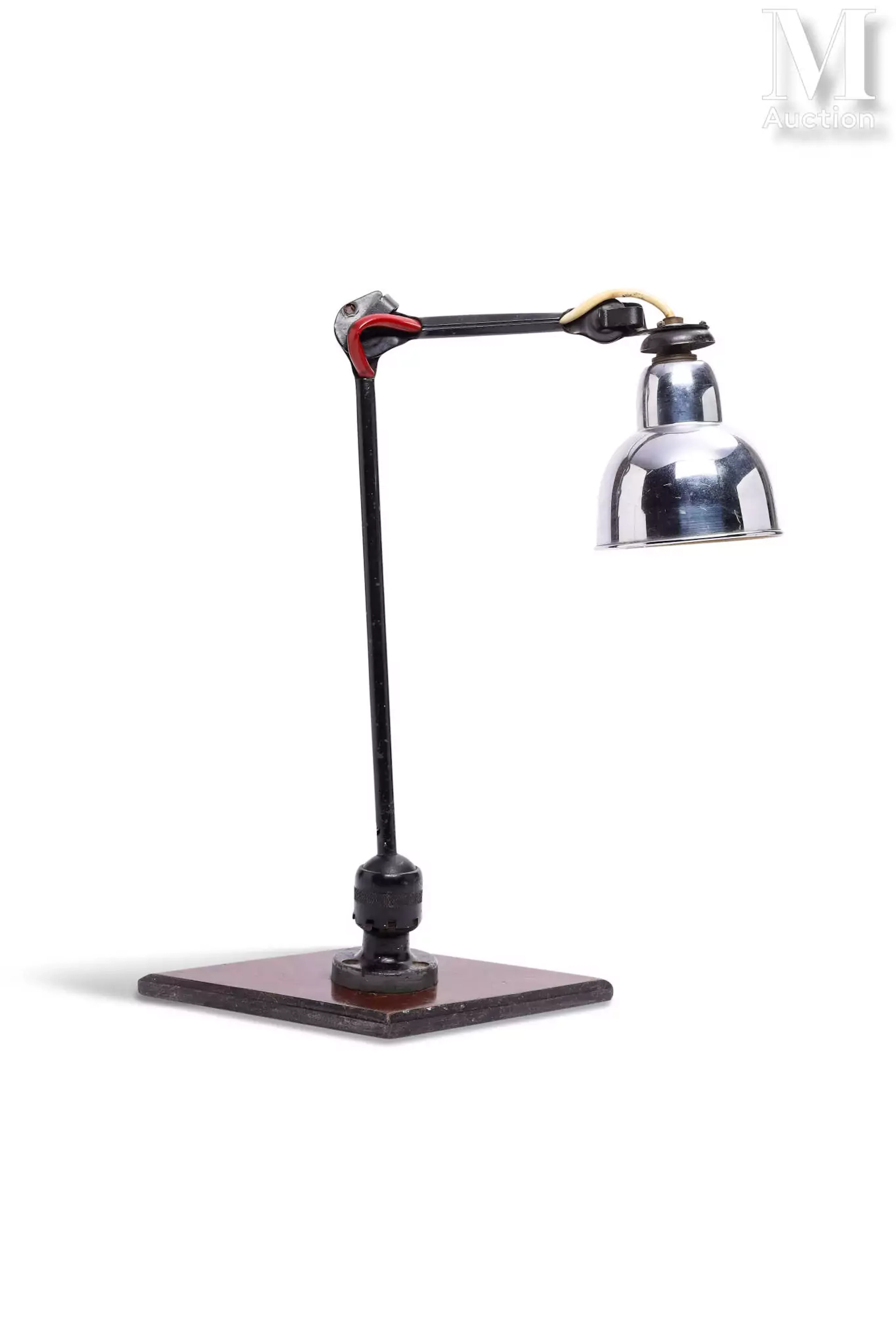 Bernard-Albin GRAS (1886-1943) Lampe de bureau (c. 1930)