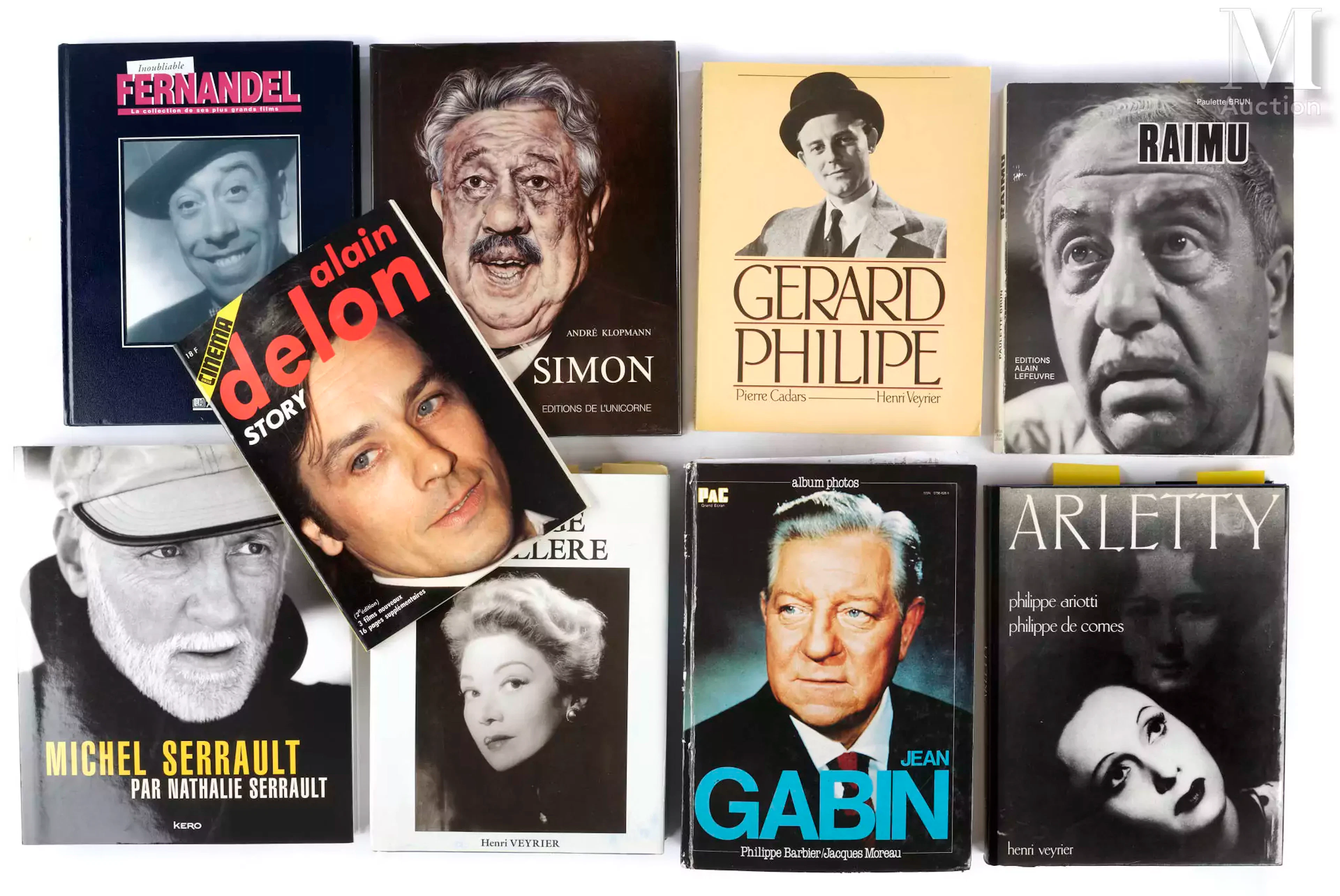 ACTRICES & ACTEURS DU CINÉMA FRANCAIS 8 ouvrages