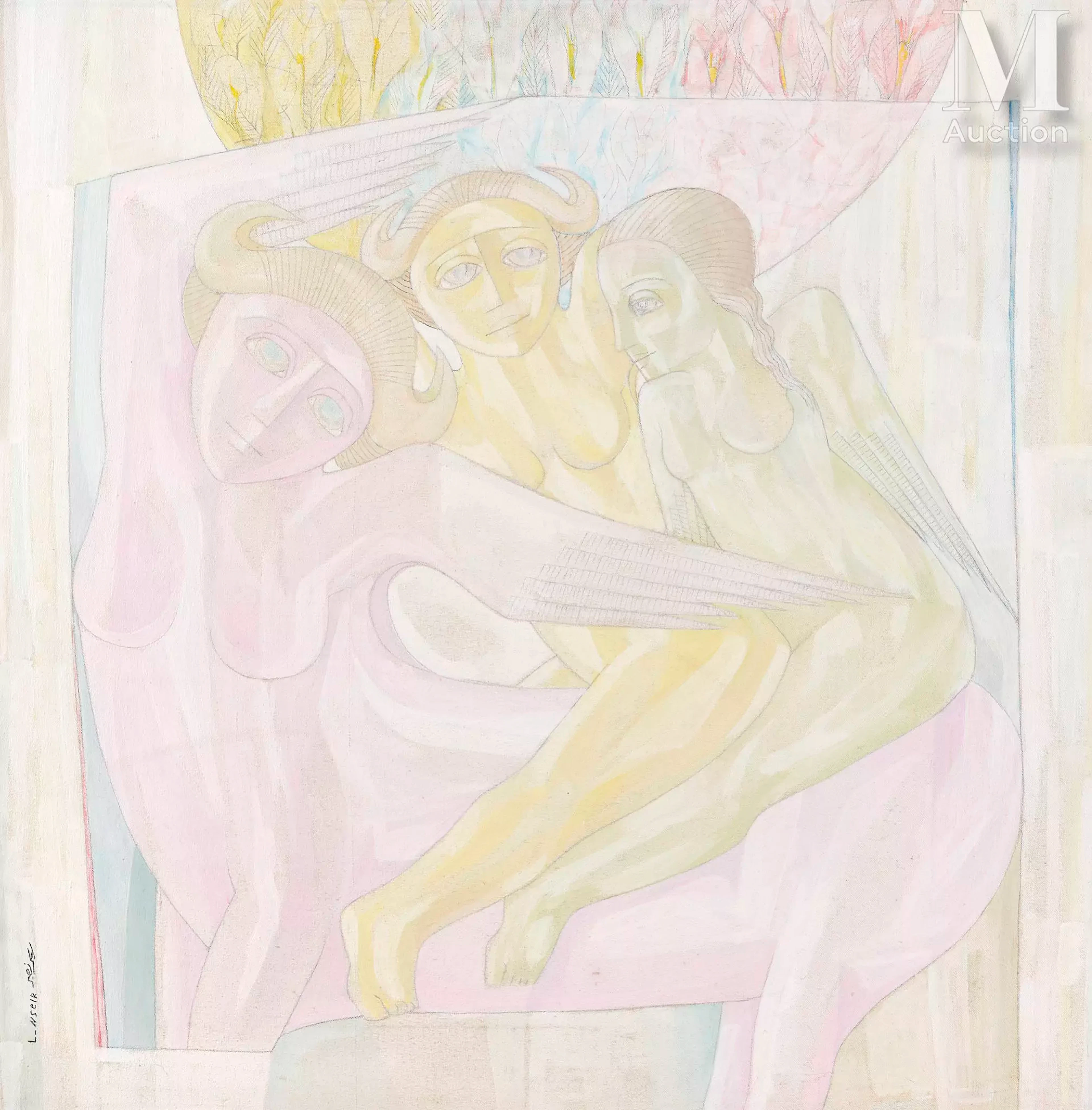 Leila NSEIR (Syrie, 1941- 2023) Al Raheel
