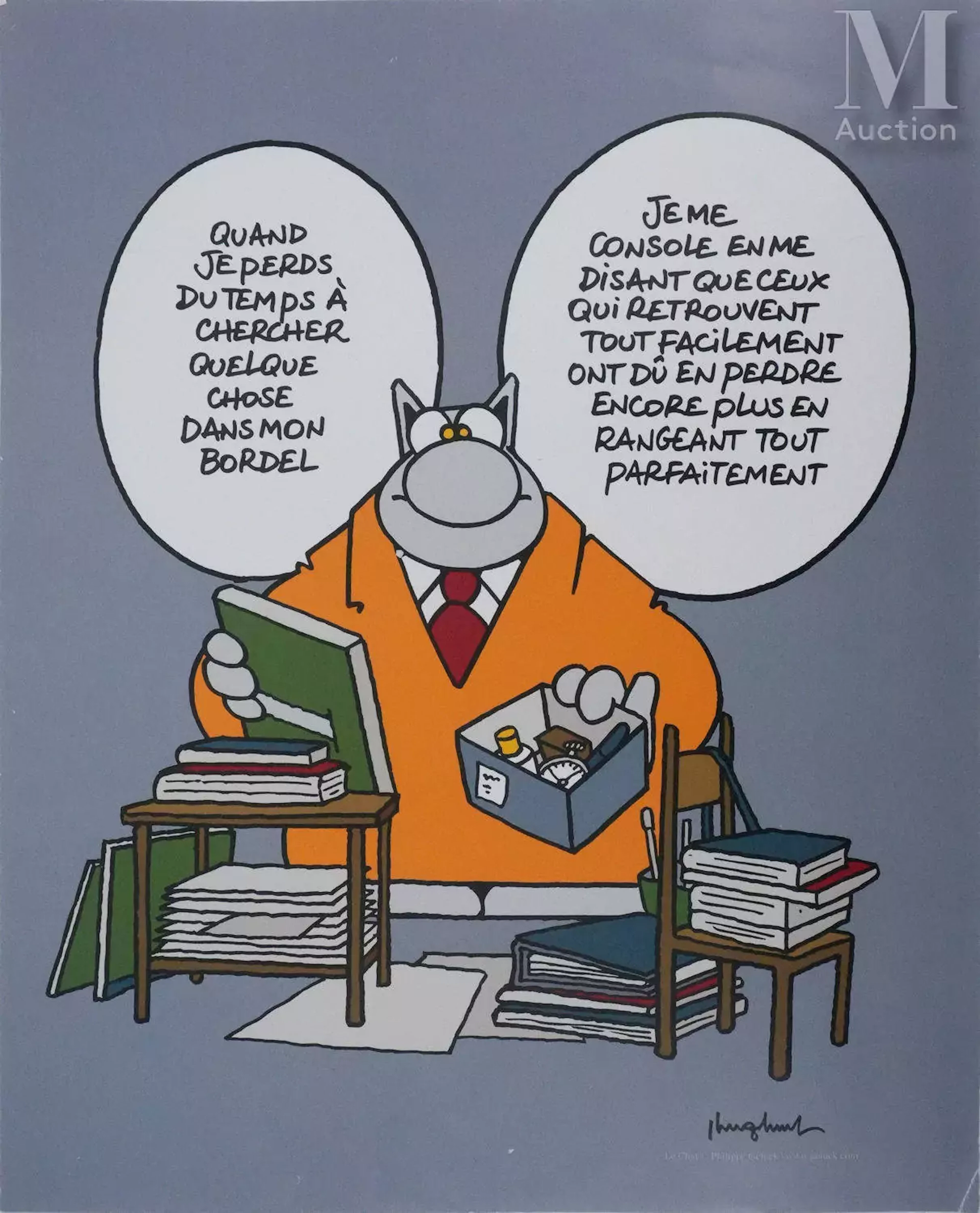 GELUCK Philippe (1882-1963) Quand je perds mon bordel
