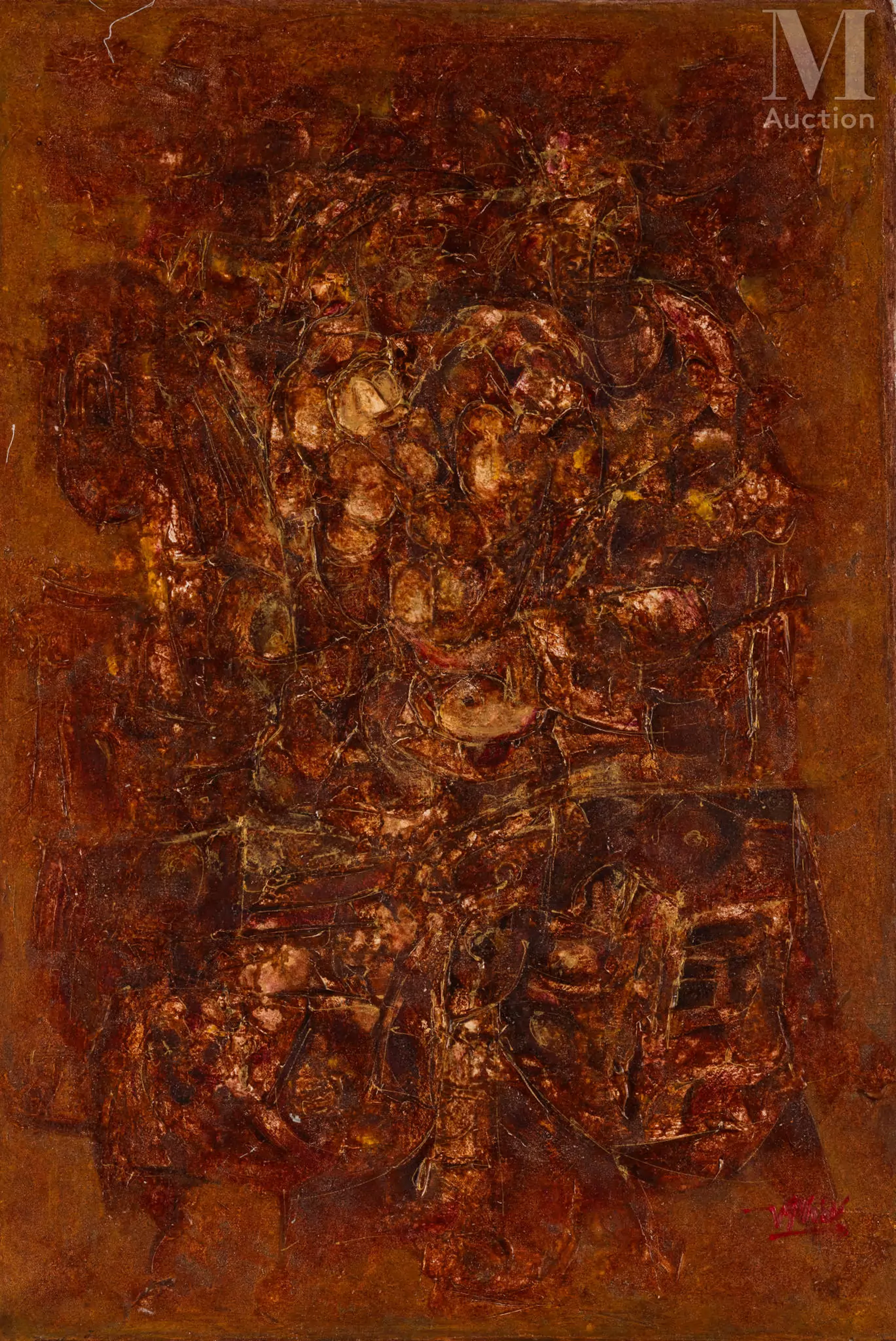 Ⓟ VINH PHOI (1937-2017) "Happiness", 1999