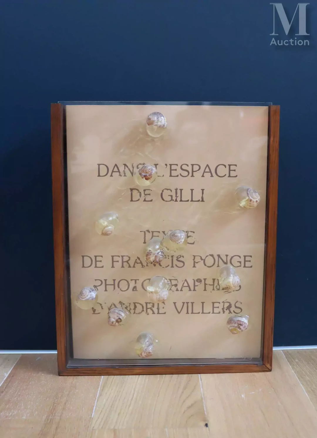 GILLI Claude - André VILLERS – Francis PONGE: Dans l’espace de Gilli. 1979.
