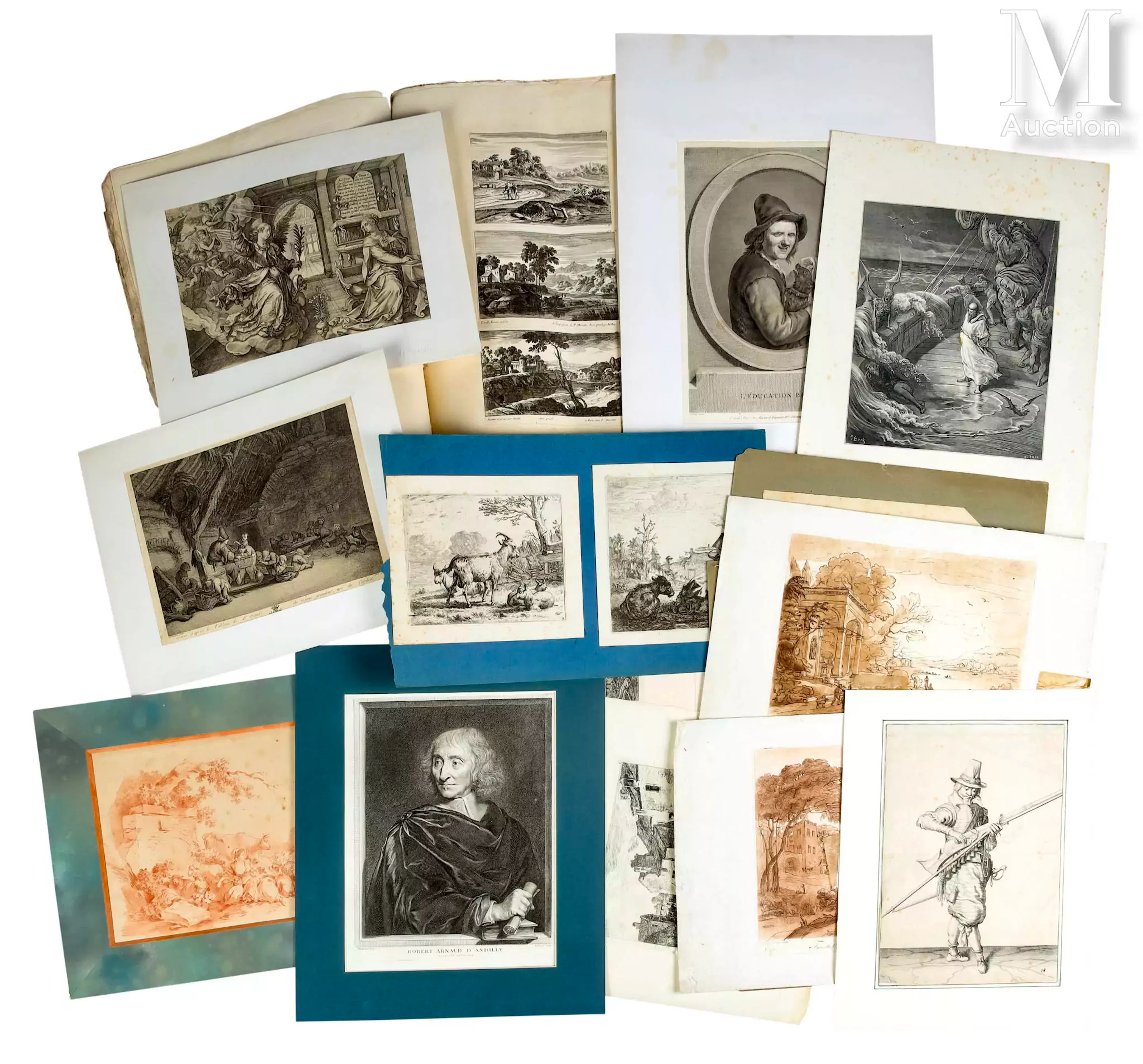 Collection de gravures anciennes
