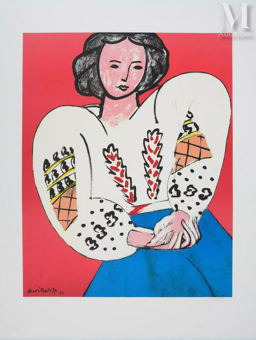 MATISSE Henri Blouse roumaine