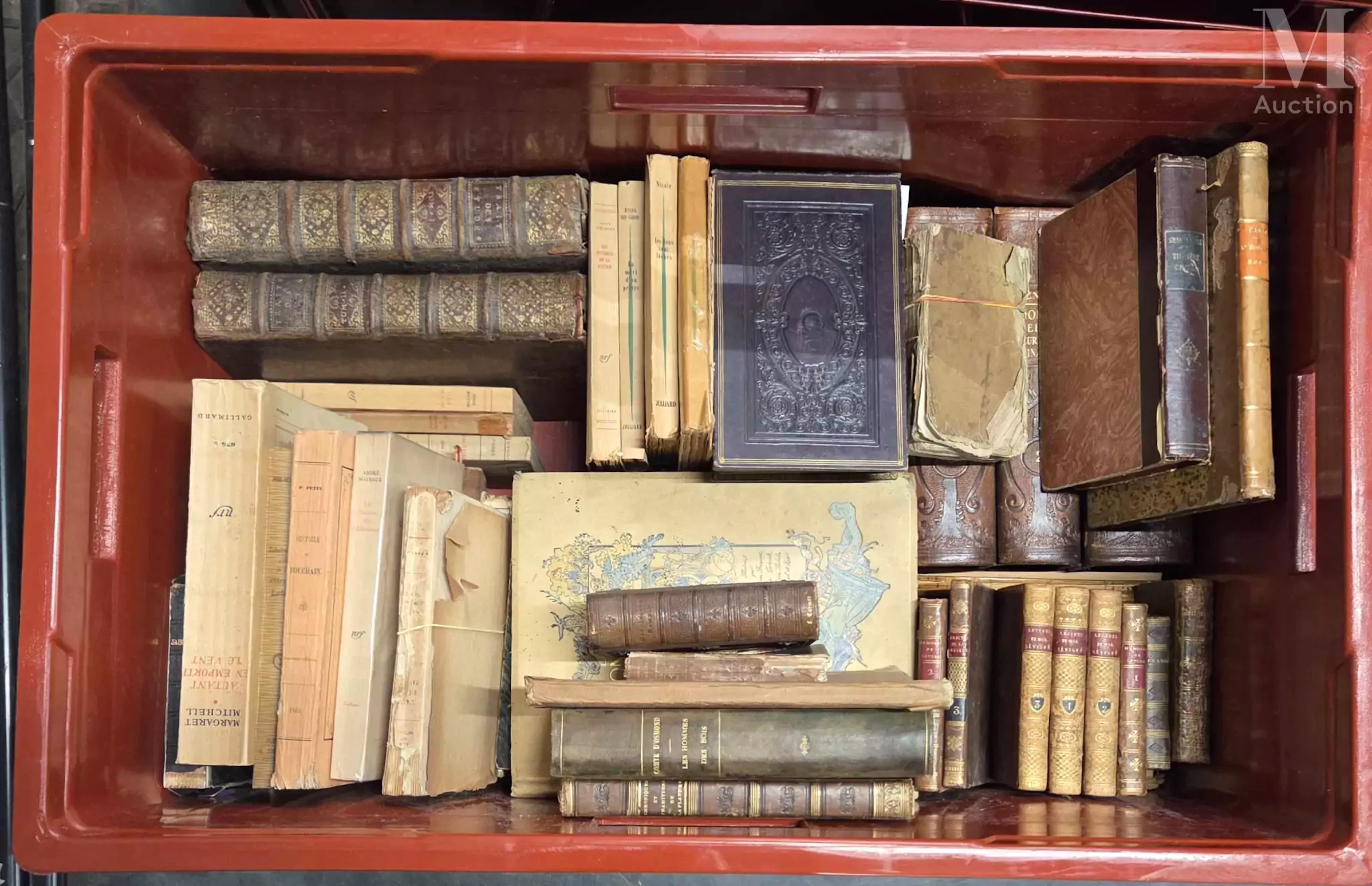 Manette de livres divers