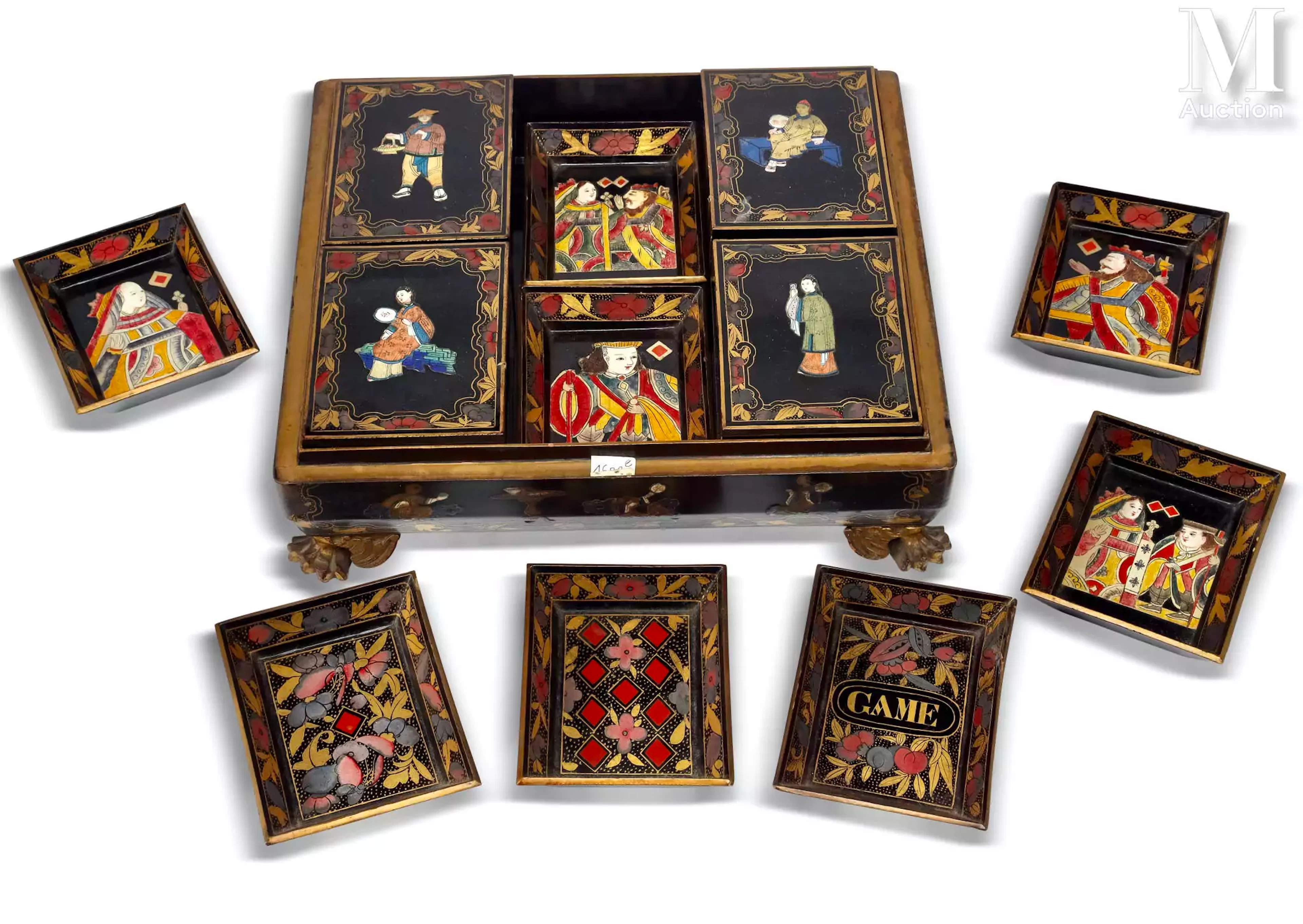 CHINE Boîte à jeu