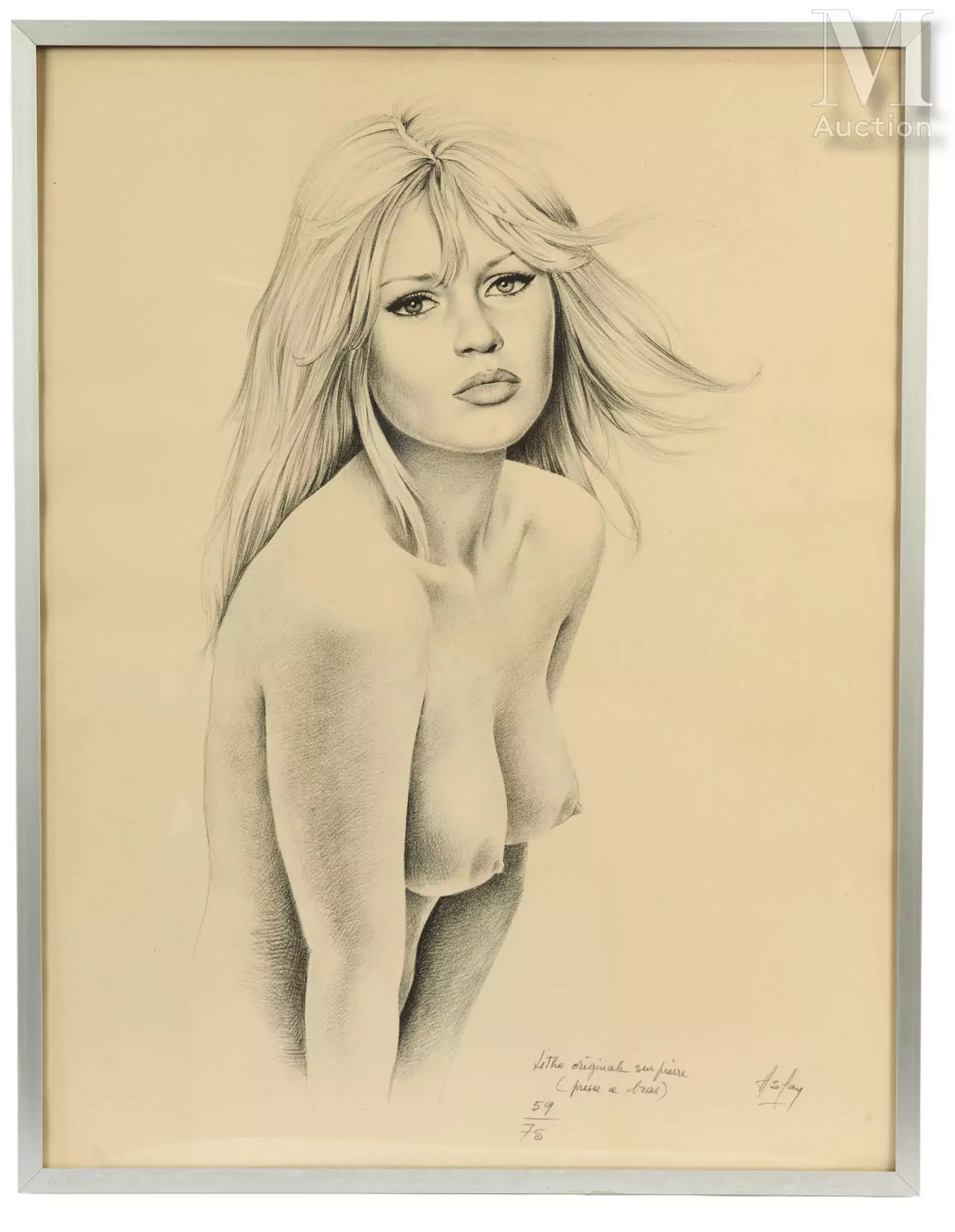 ASLAN (1930-2014) Brigitte Bardot