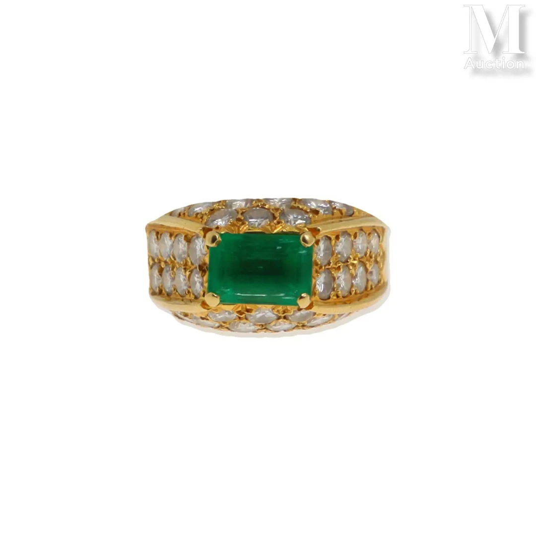 Bague émeraude