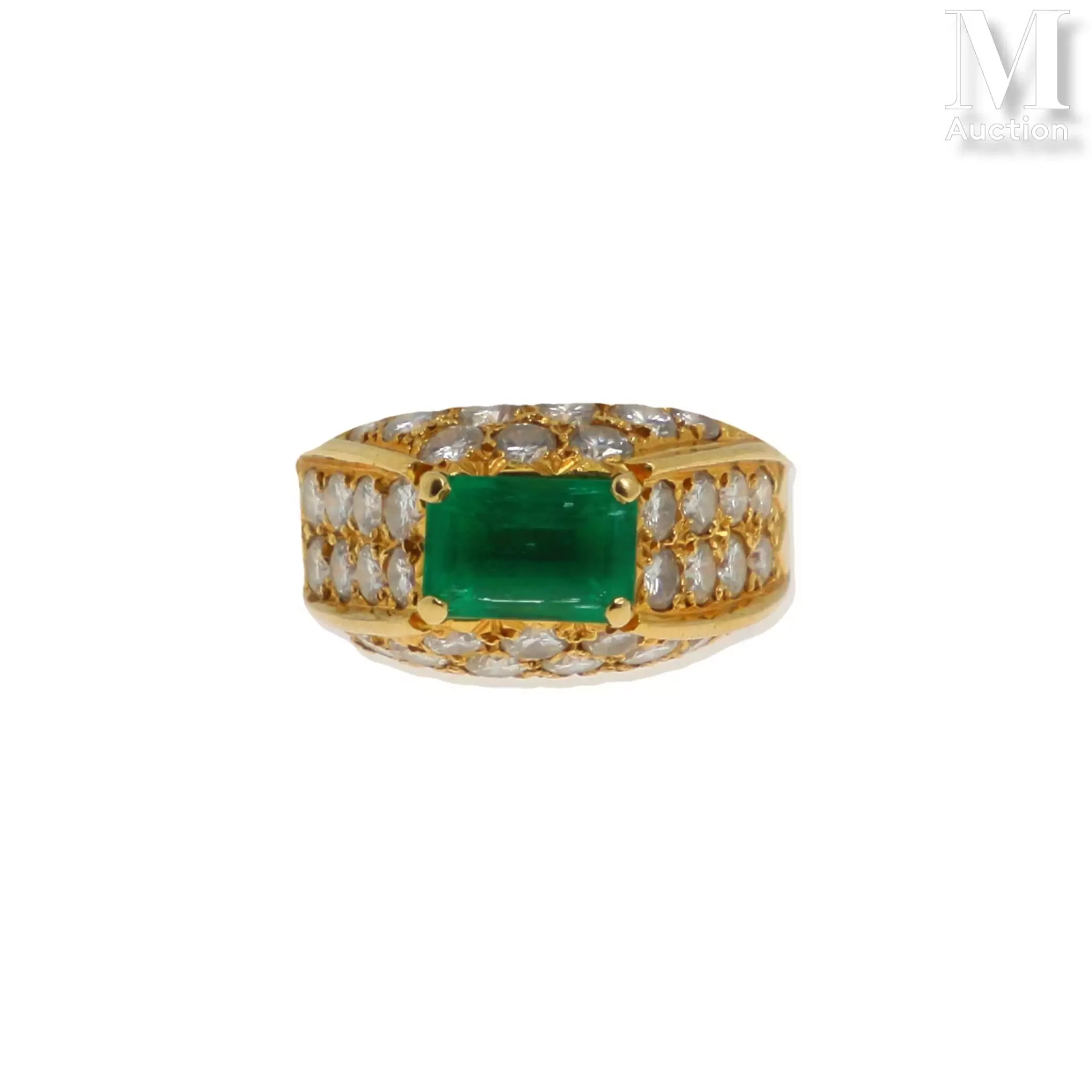 Bague émeraude
