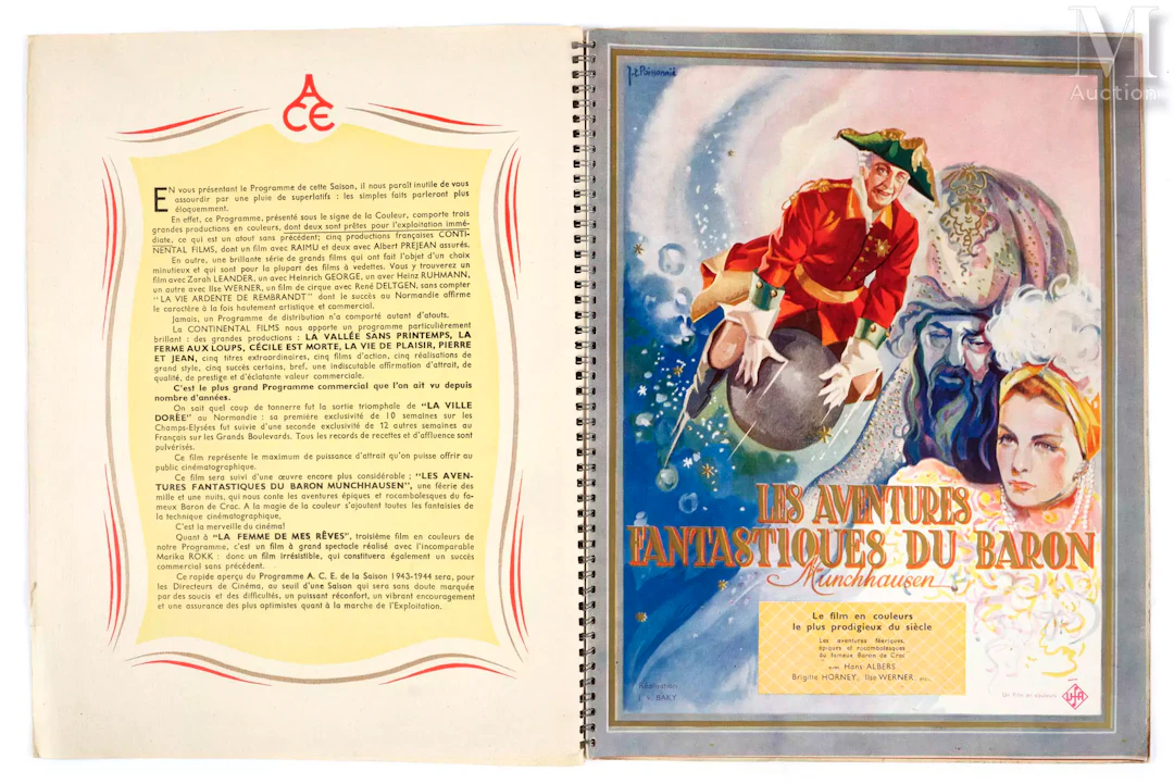 Productions A.C.E. (Alliance Cinématographique Européenne) 1943-1944
