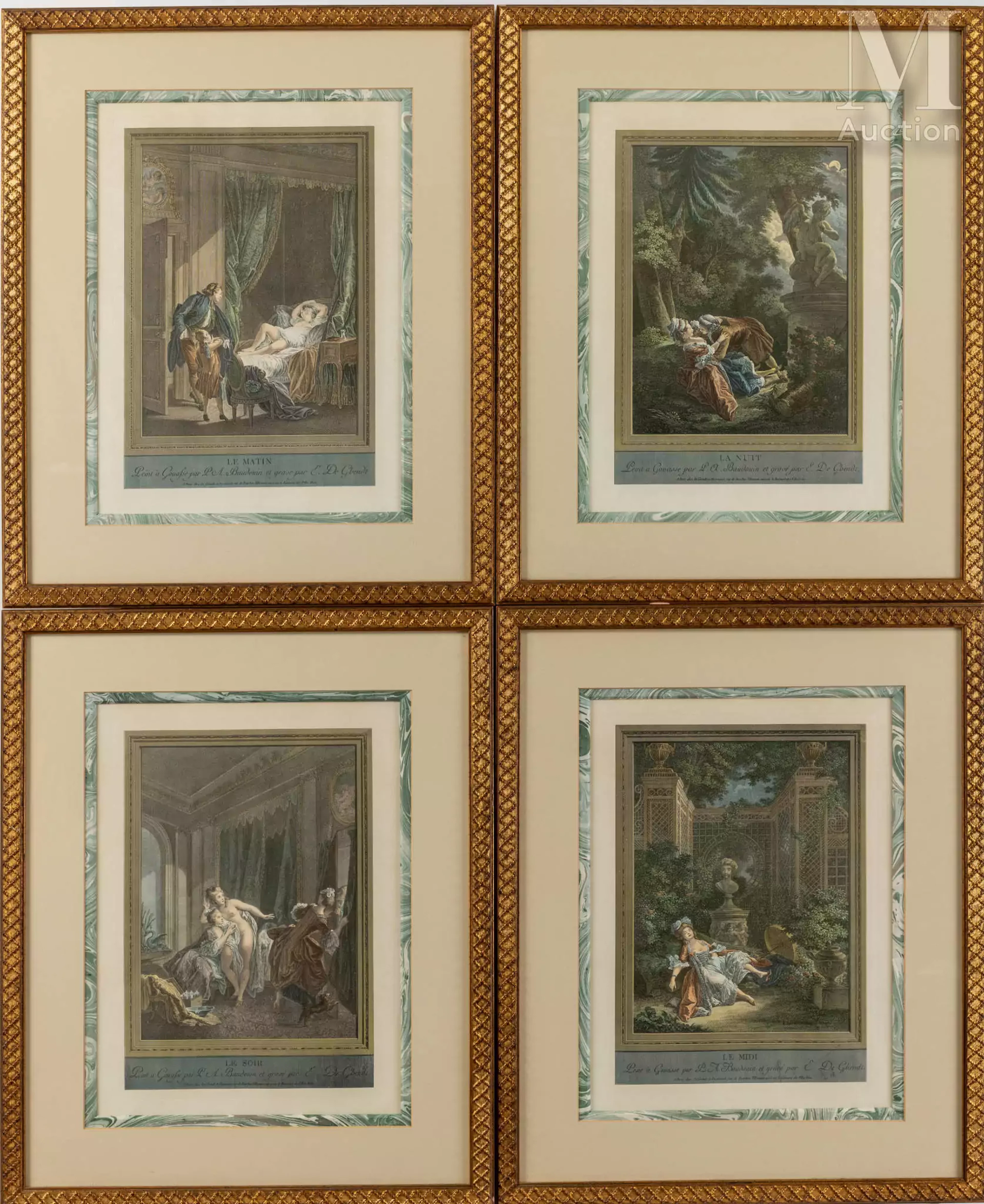 Emmanuel DE GHENDT, d’après Pierre Antoine BAUDOUIN Le matin, le midi