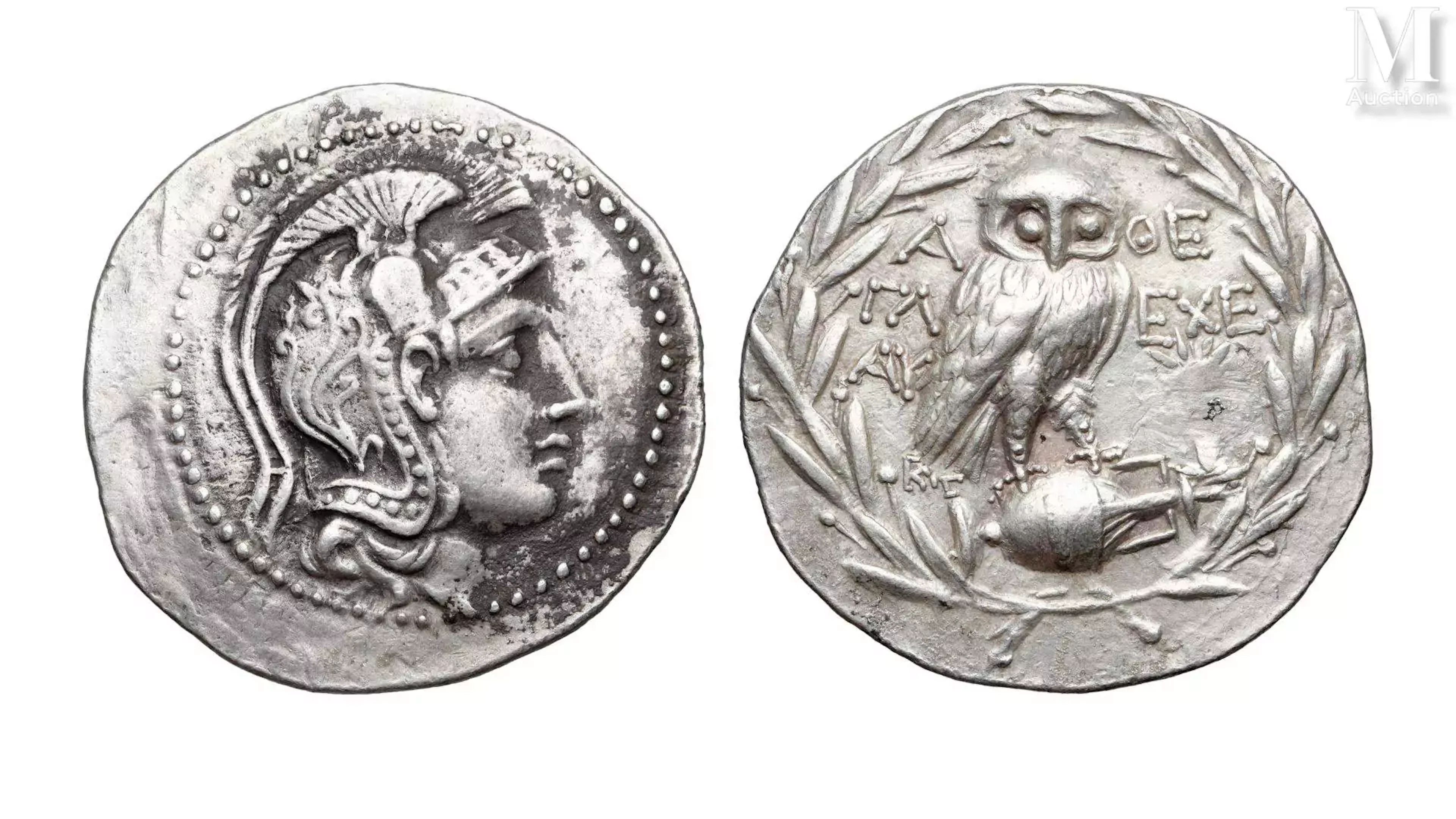 Attique. Athènes 170-169 av. JC. Tétradrachme AR.
