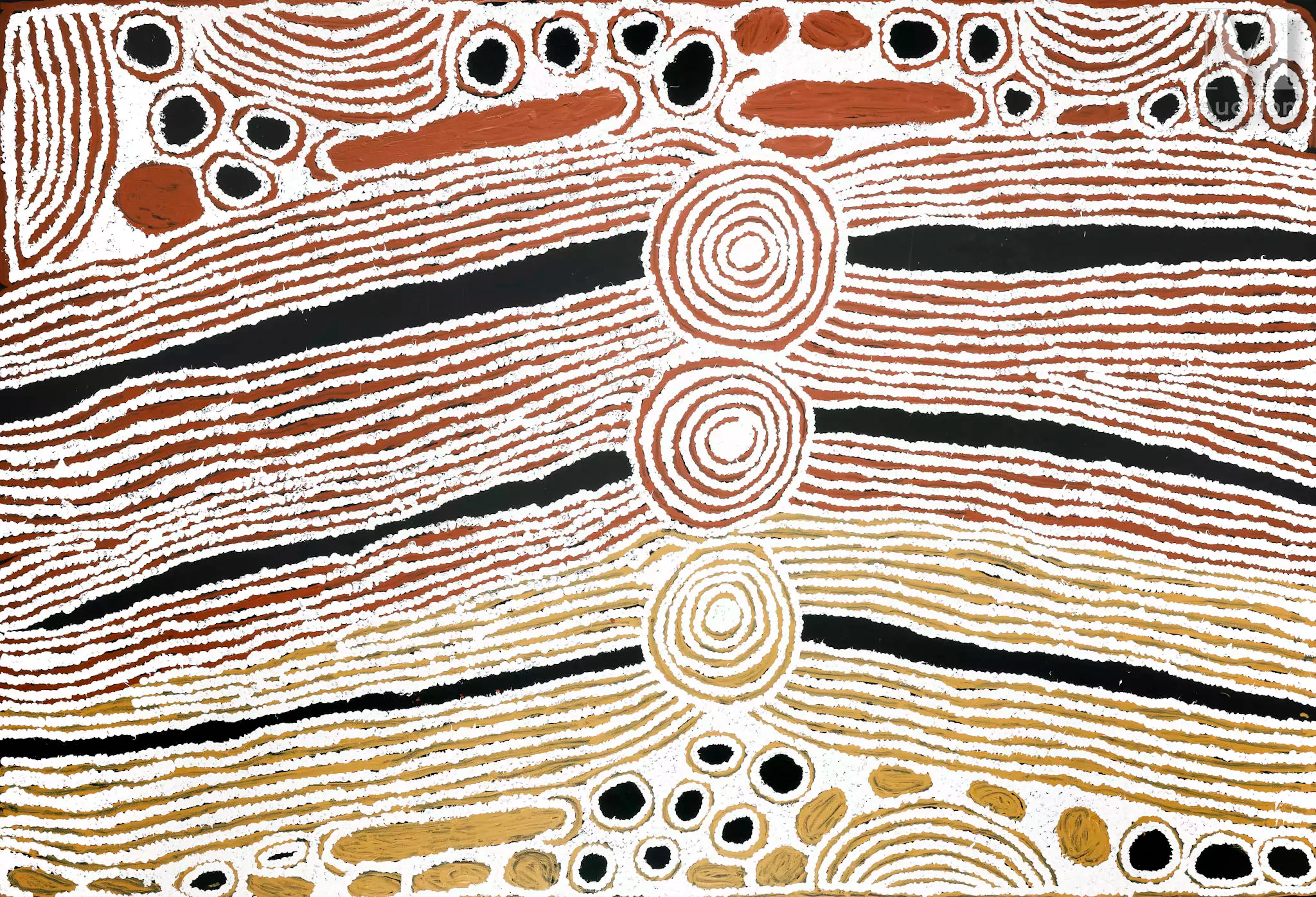 Ningura Napurrula (c. 1938 - 2014) Sans titre, 2008