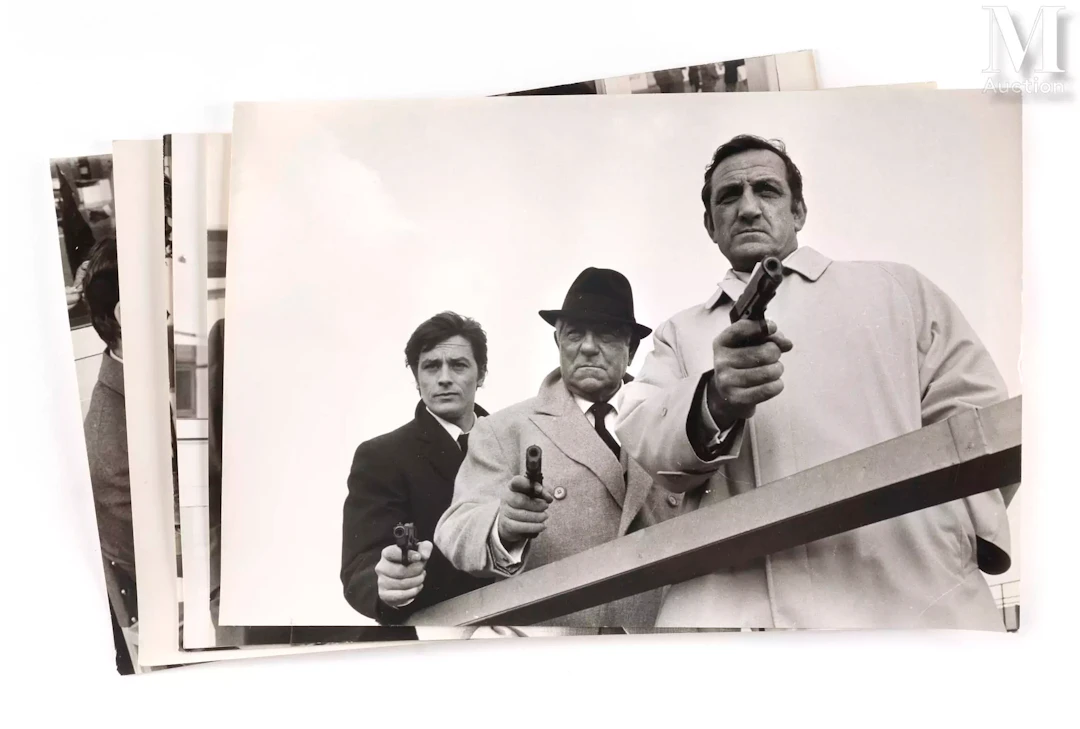 LE CLAN DES SICILIENS Jean Gabin, Alain Delon et Lino Ventura dans