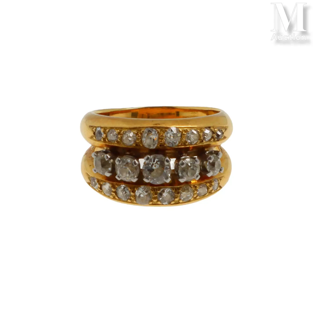 Bague diamants