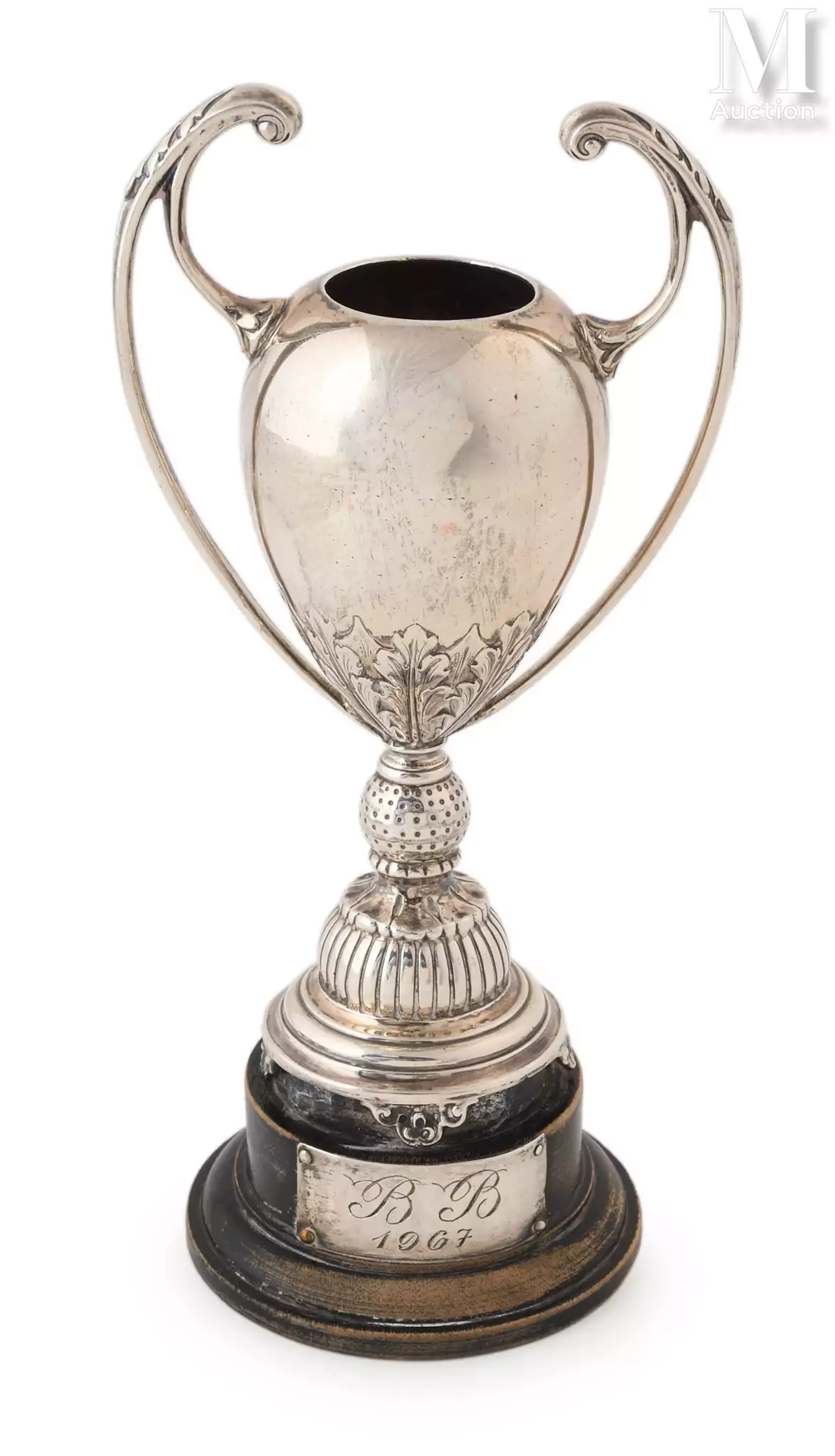 Trophée en argent anglais;