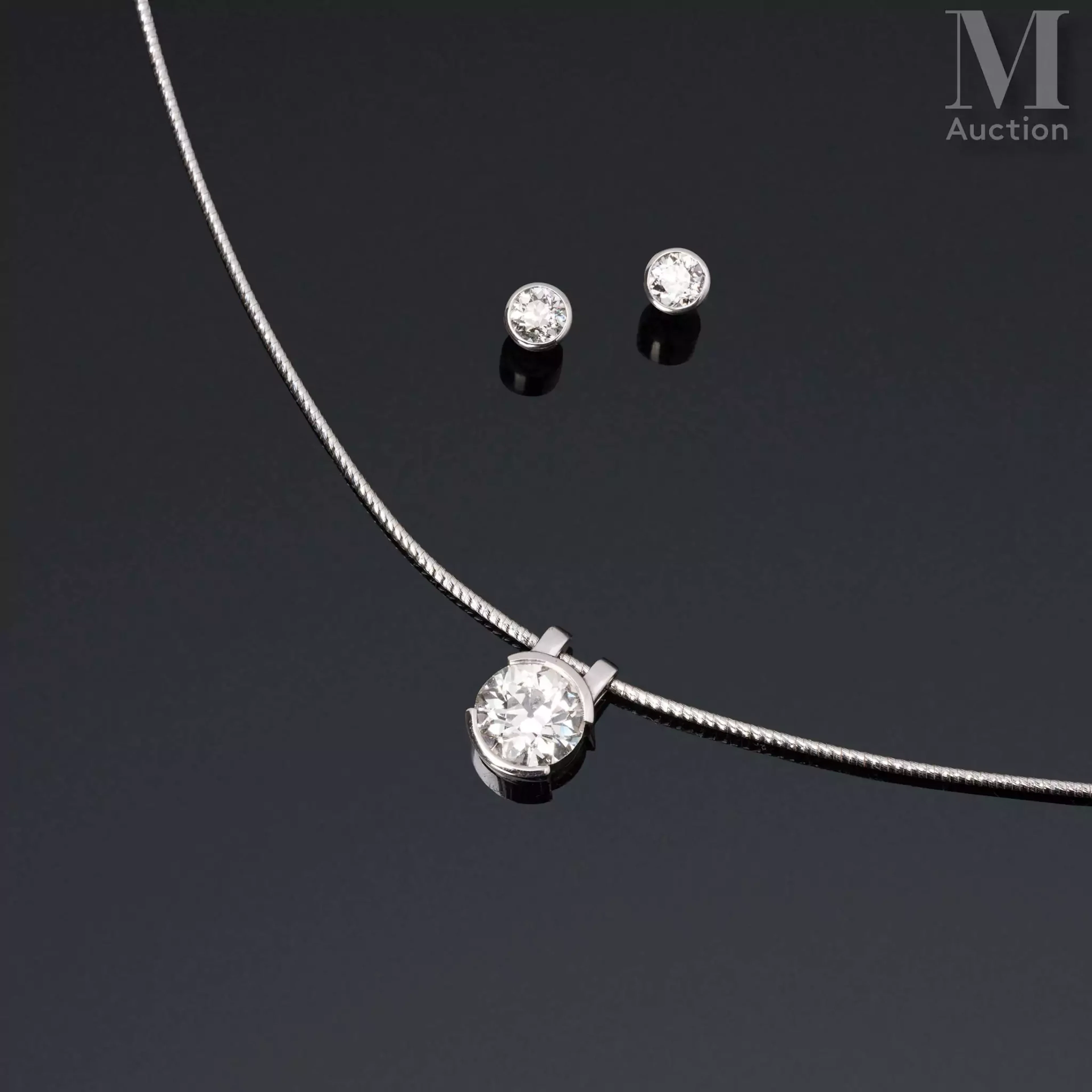 Collier diamants