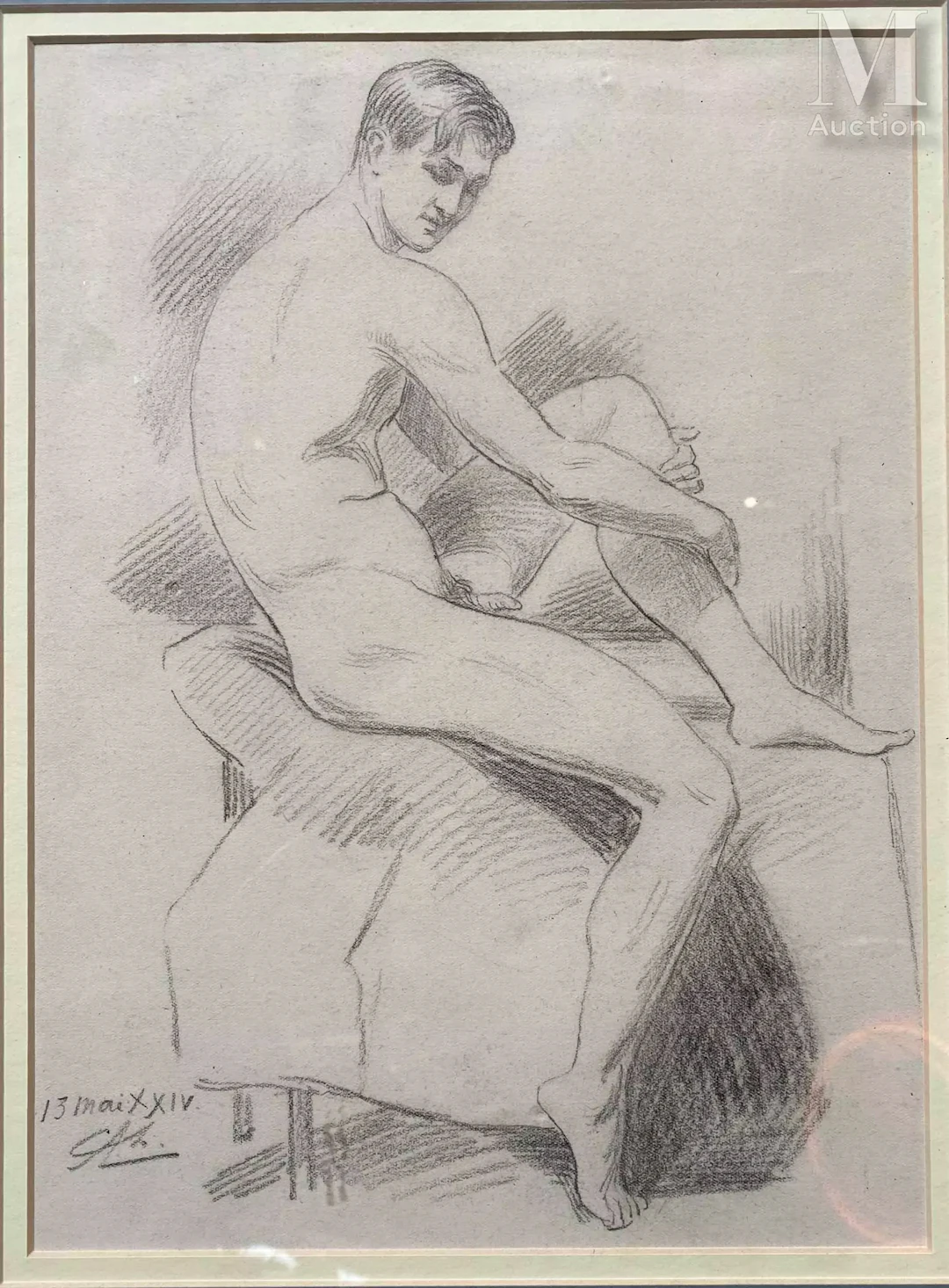 Charles-Jean AGARD (1866-1950) Académies d'hommes