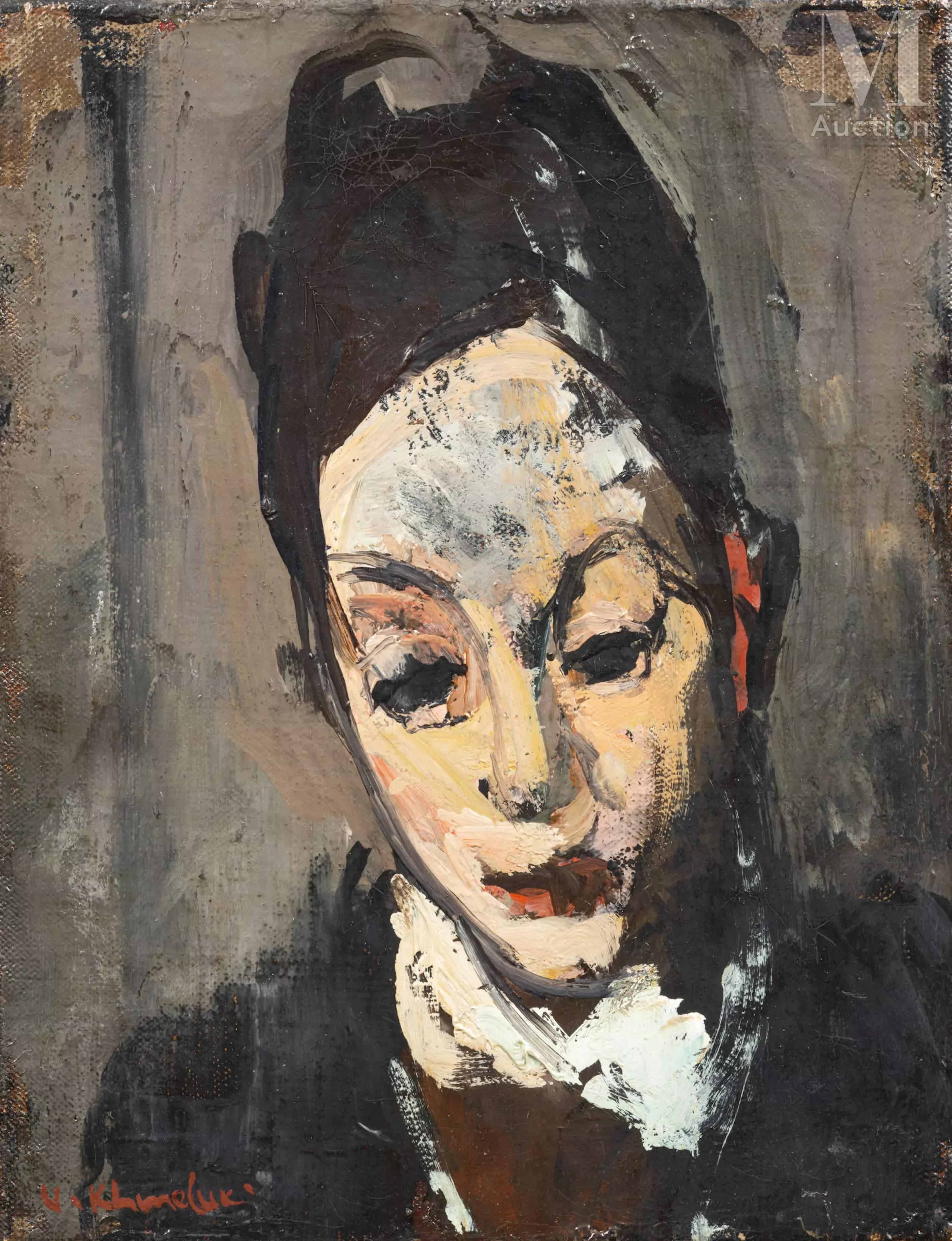 Vasyl KHMELUK (Berezivka 1903-Paris 1987) Portrait