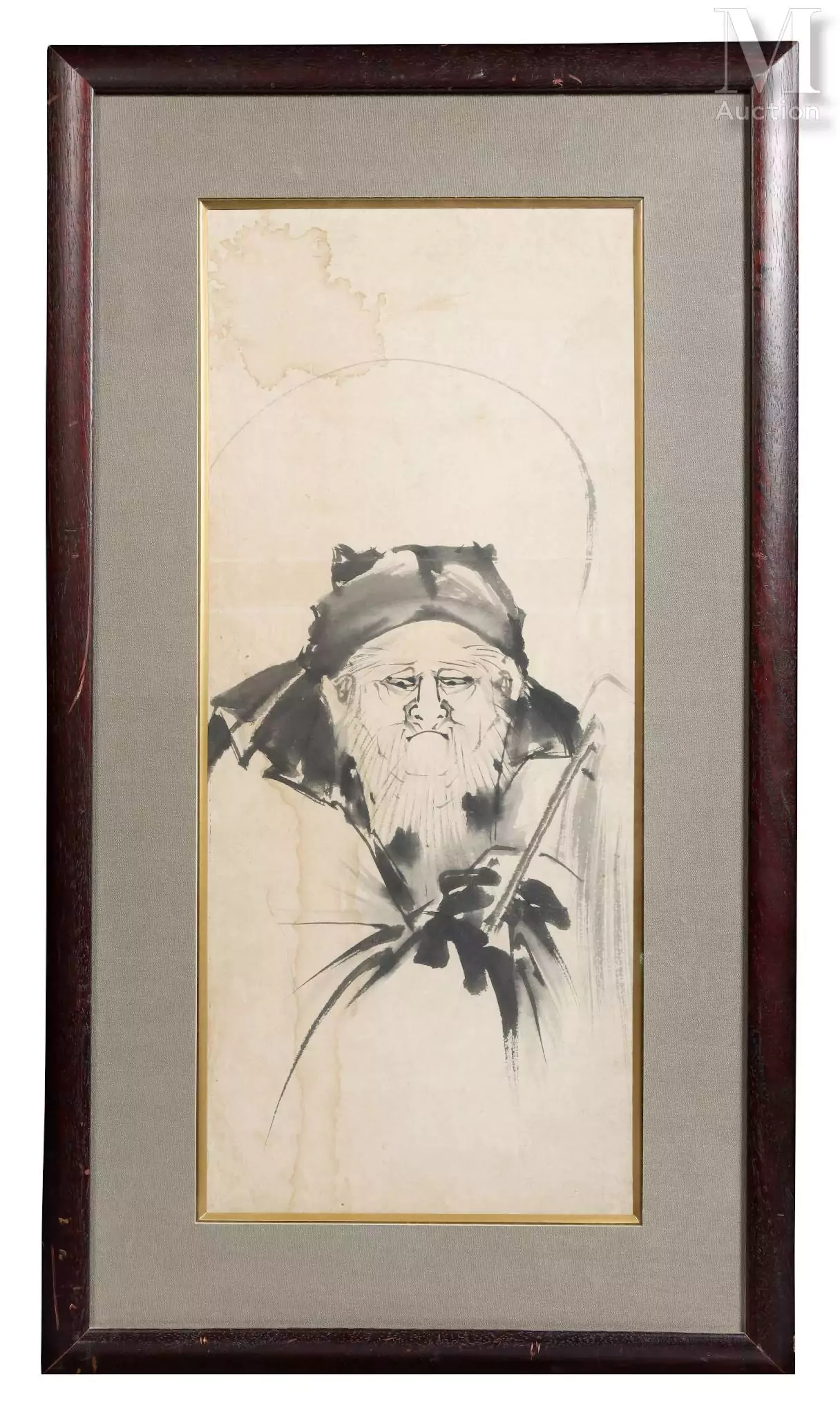JAPON, XIXe siècle "Daruma"