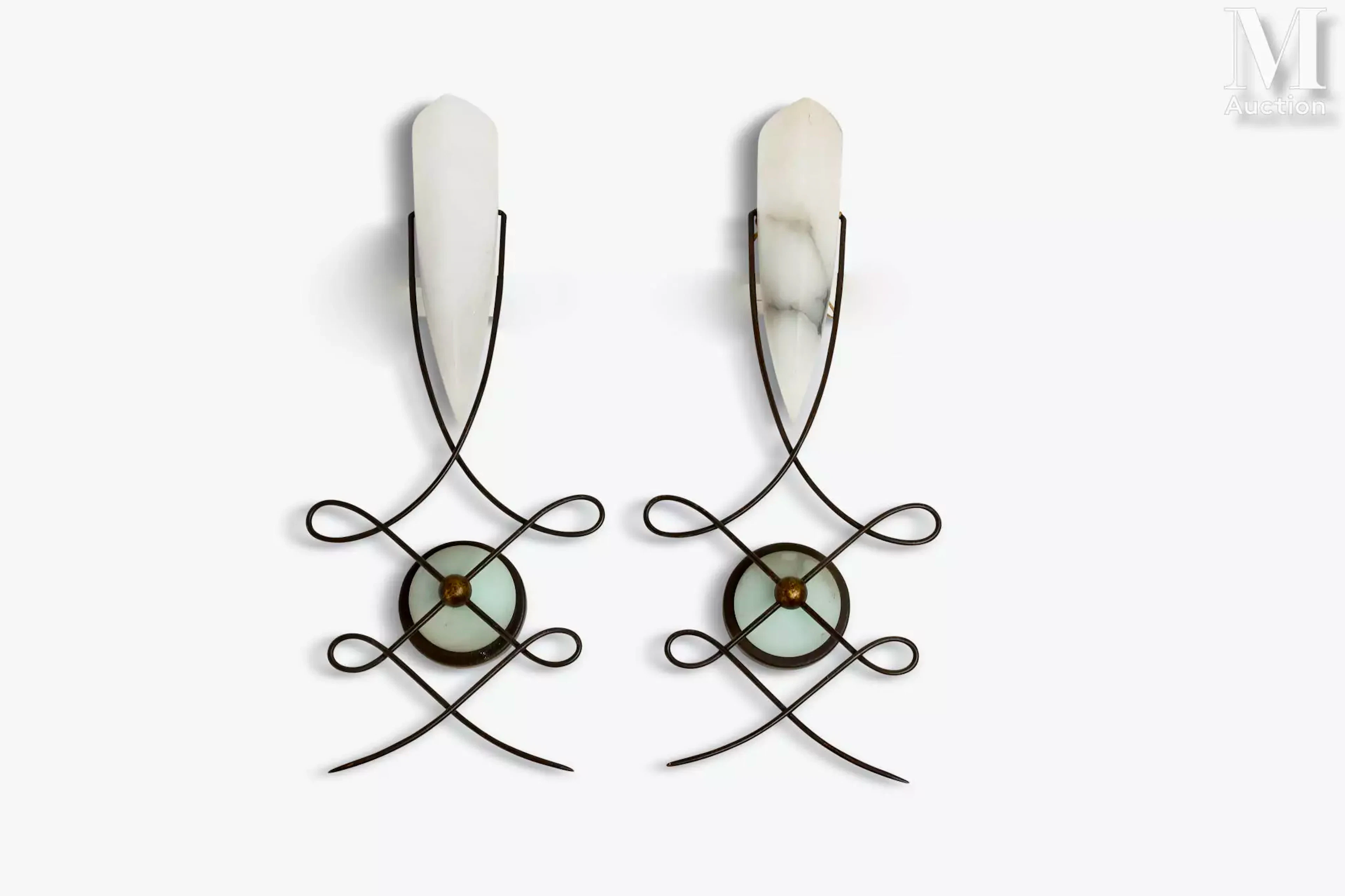 TERZANI & Jean-François CROCHET Pare d'appliques