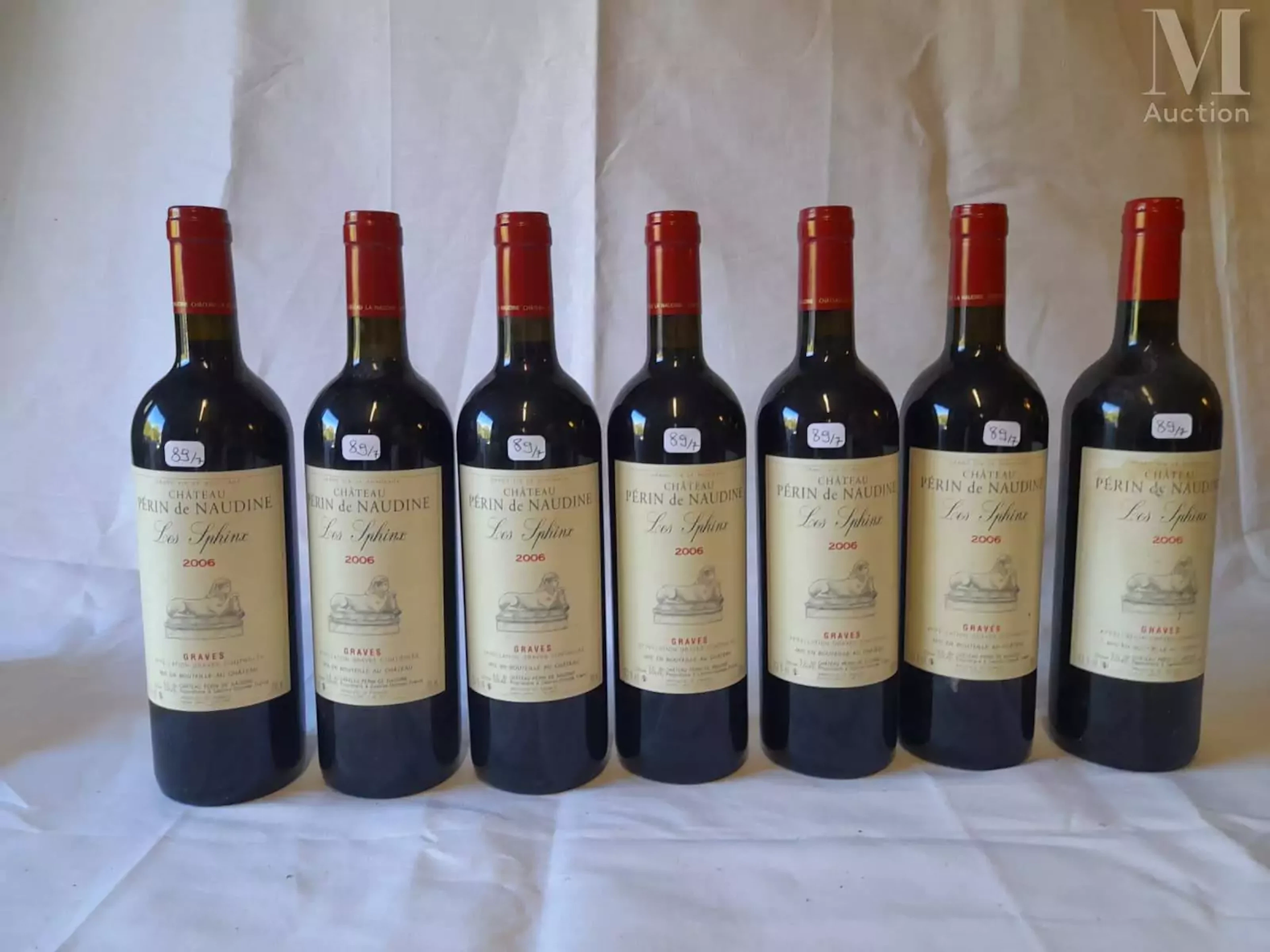 Château Périn de Naudine 2006 : Sept bouteilles