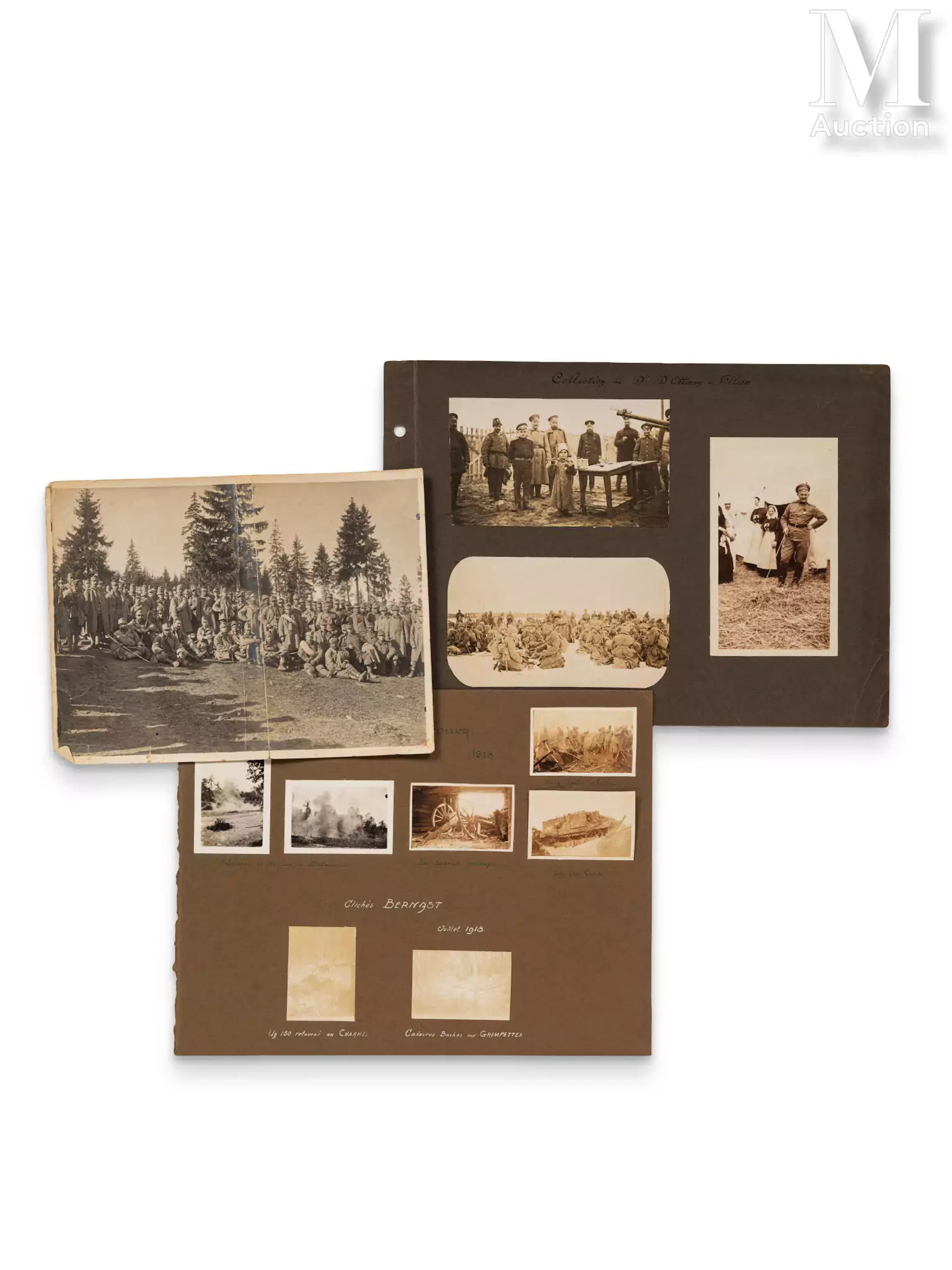 Ensemble d’une dizaine de tirages photographiques à l’argentique