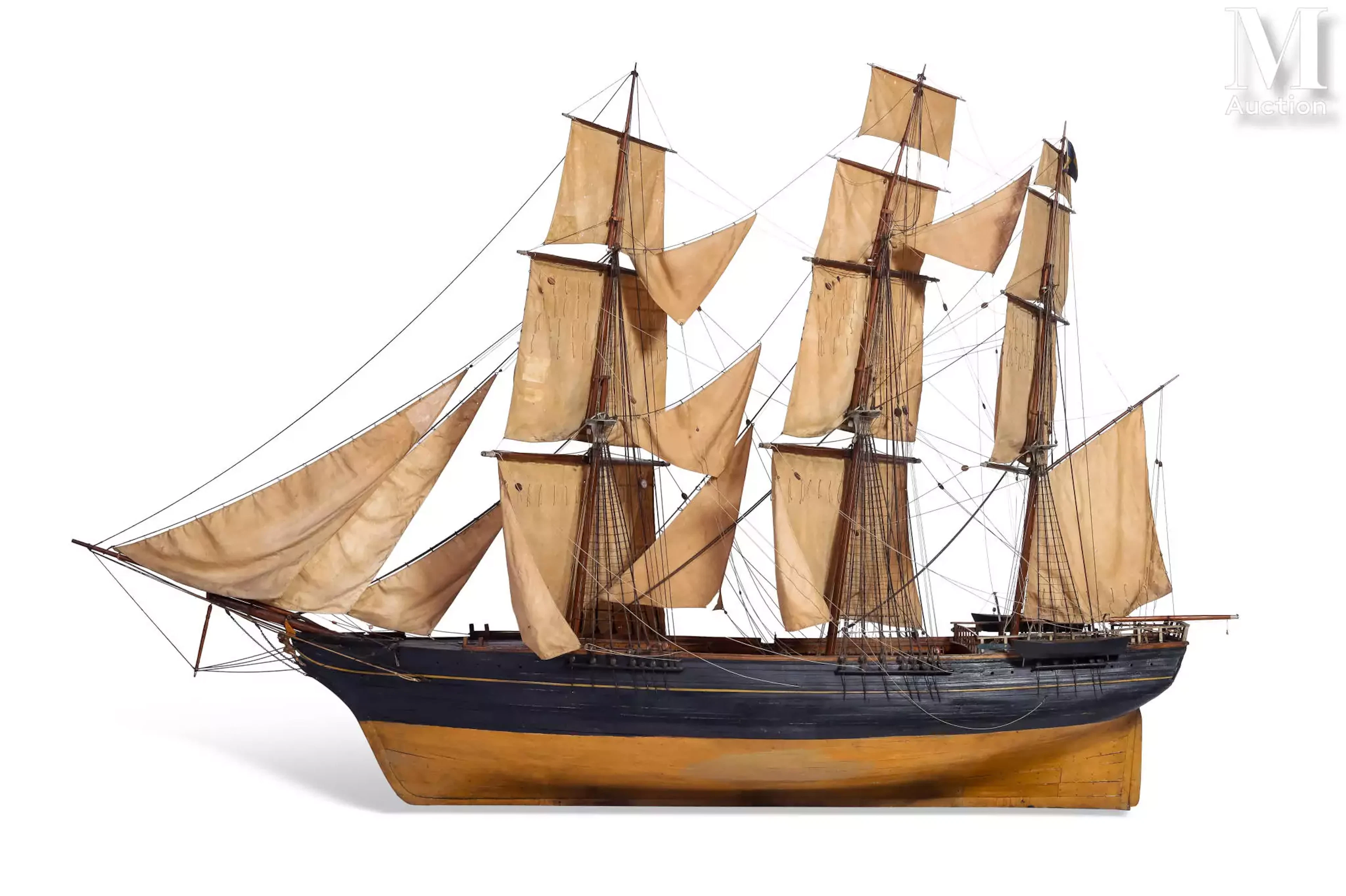 Maquette du trois-mâts barque « Lys »