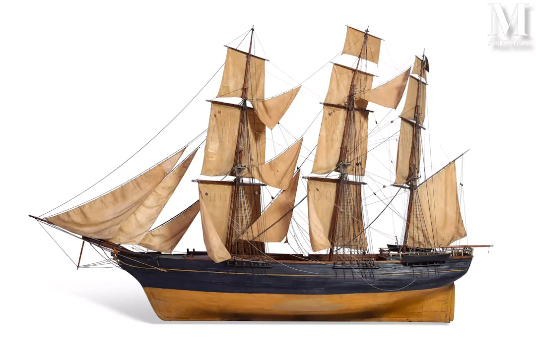 Maquette du trois-mâts barque « Lys »