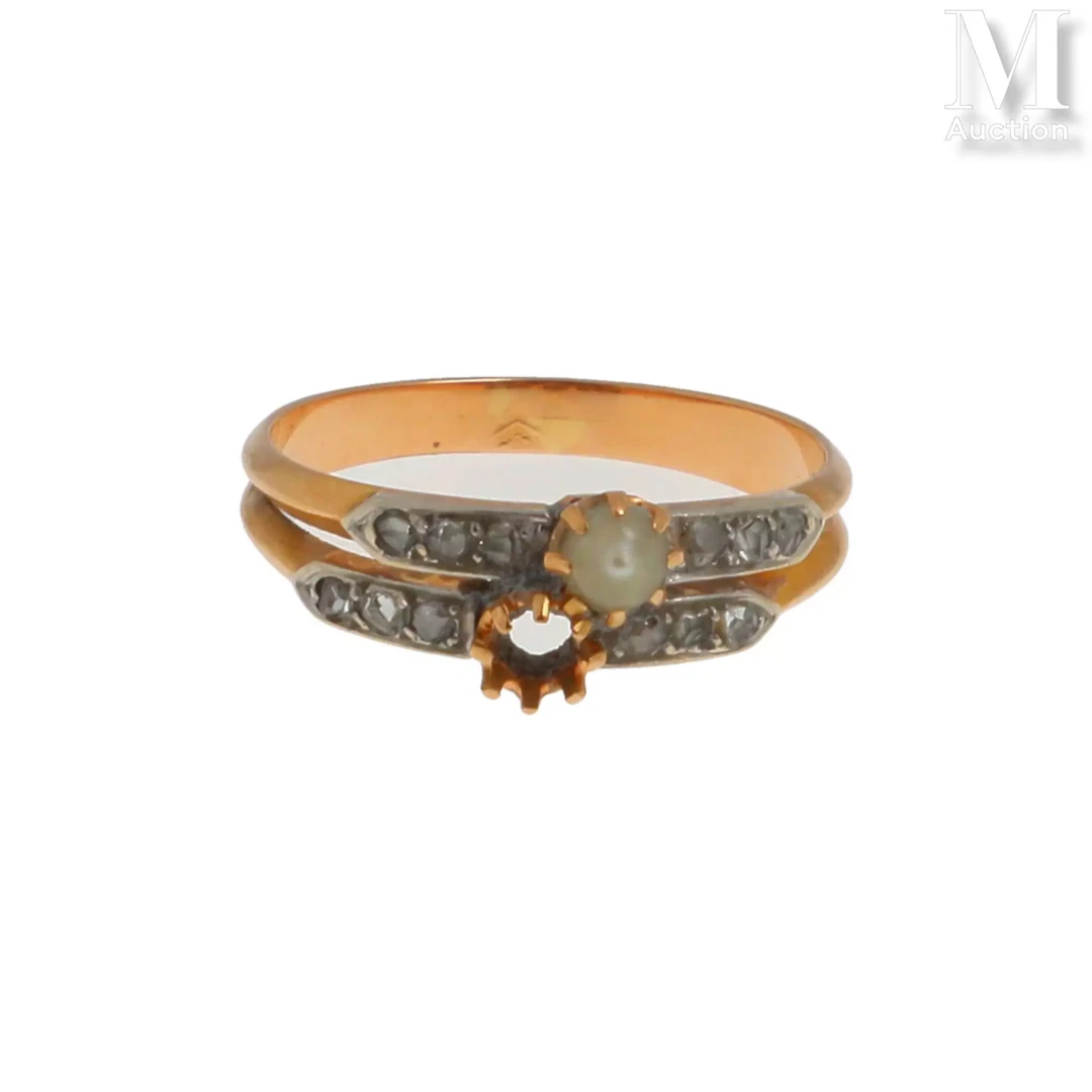 Bague perle